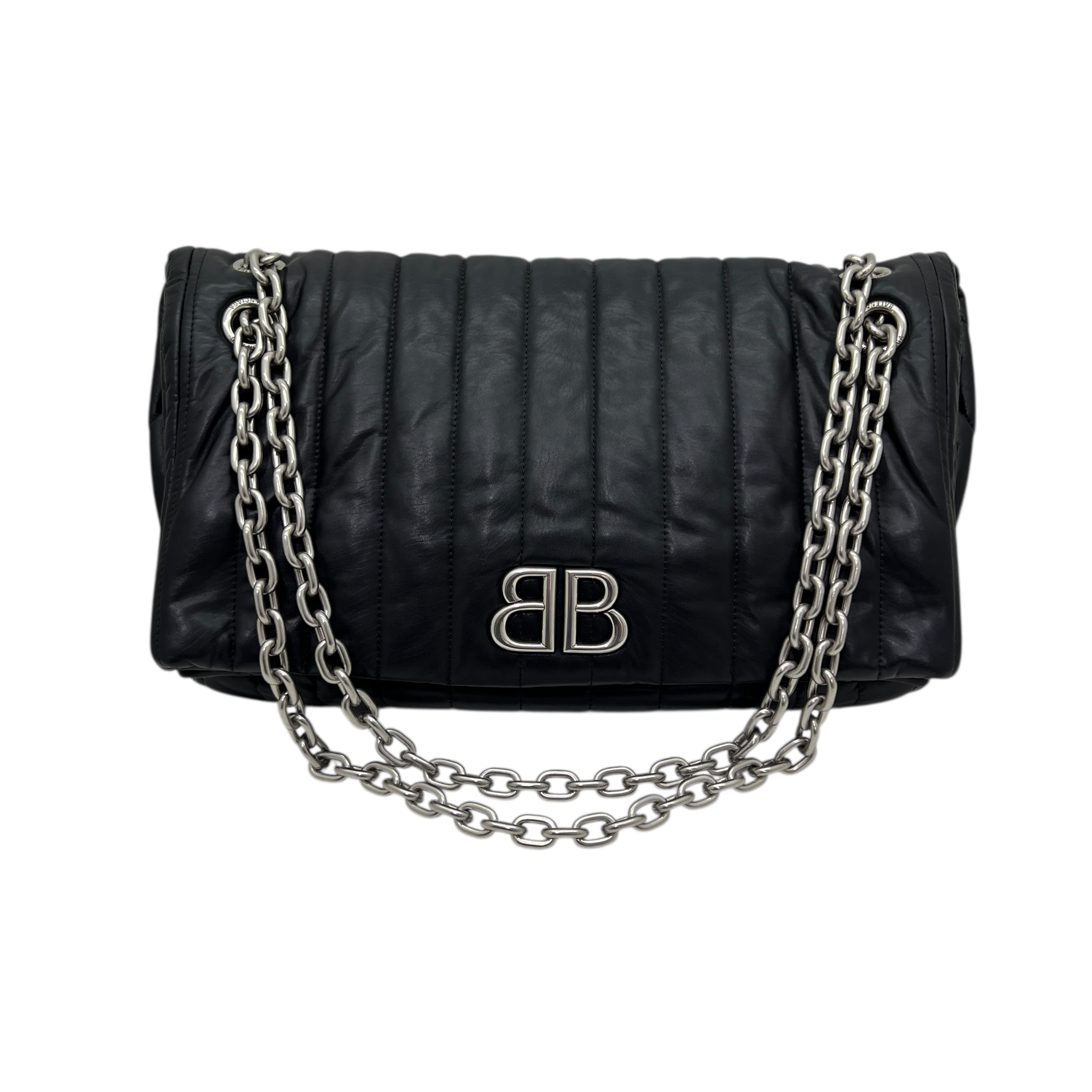 Monaco media in pelle di agnello