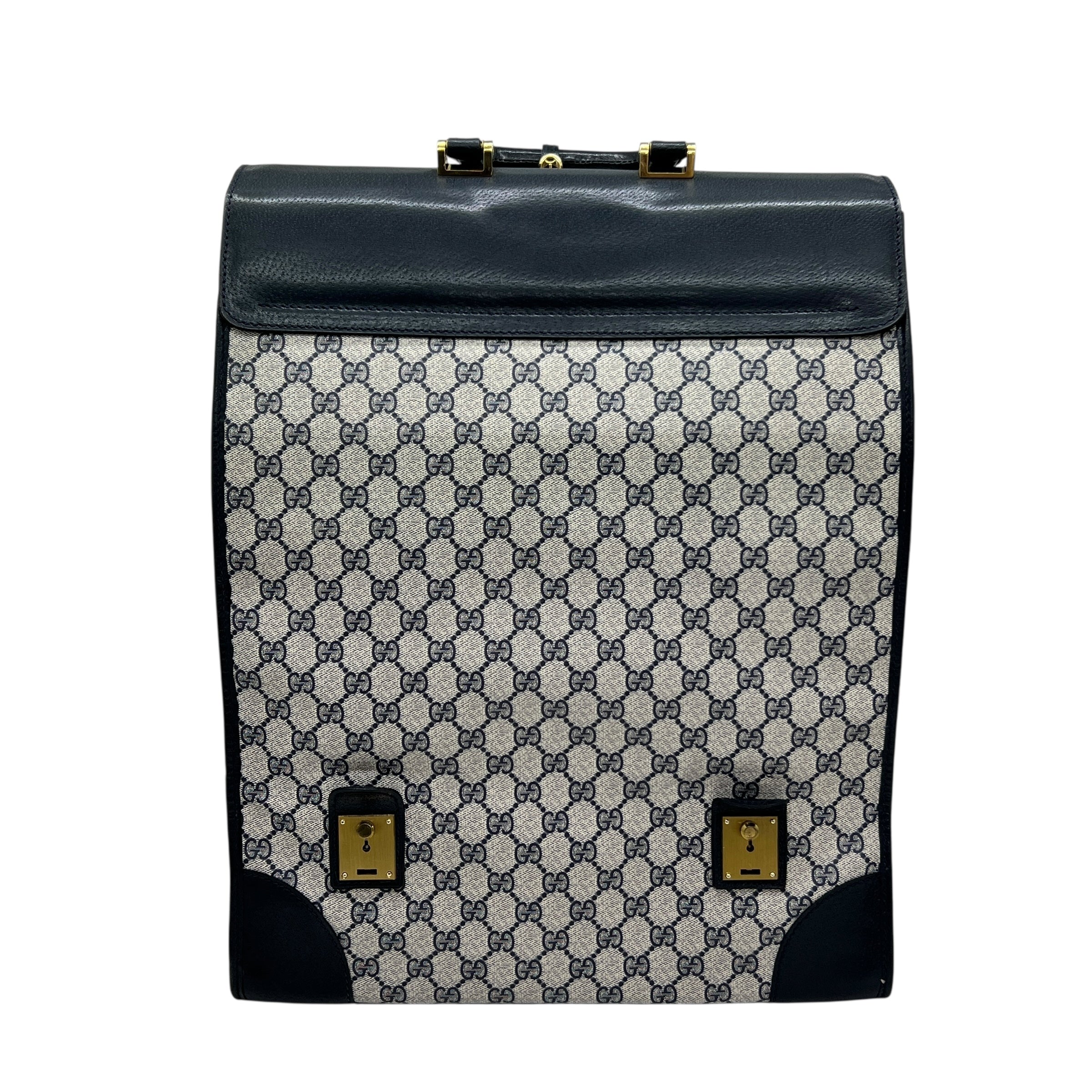 Gucci borsa grande richiudibile in GG Supreme e pelle (cabinabile)