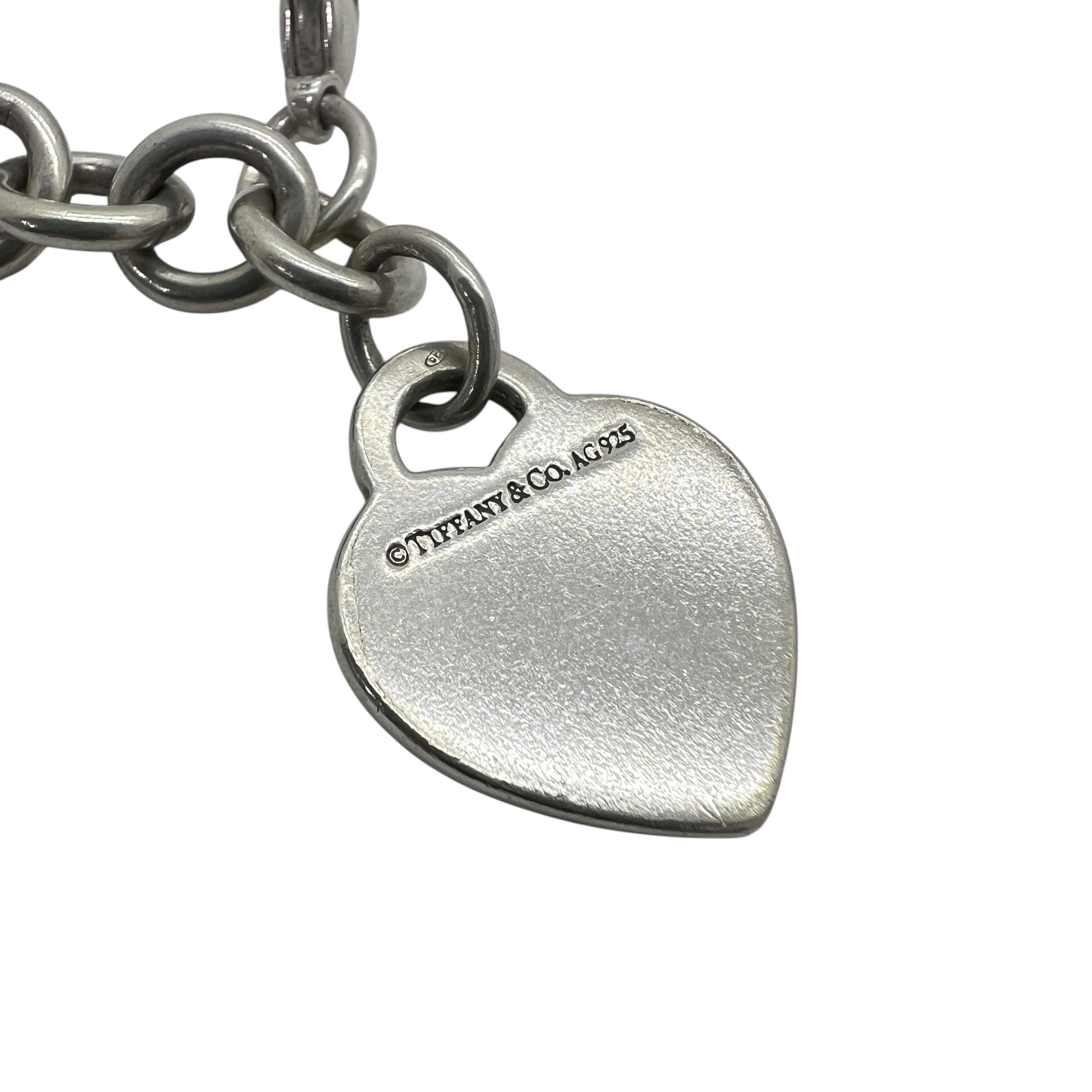 Bracciale Heart Tag in argento