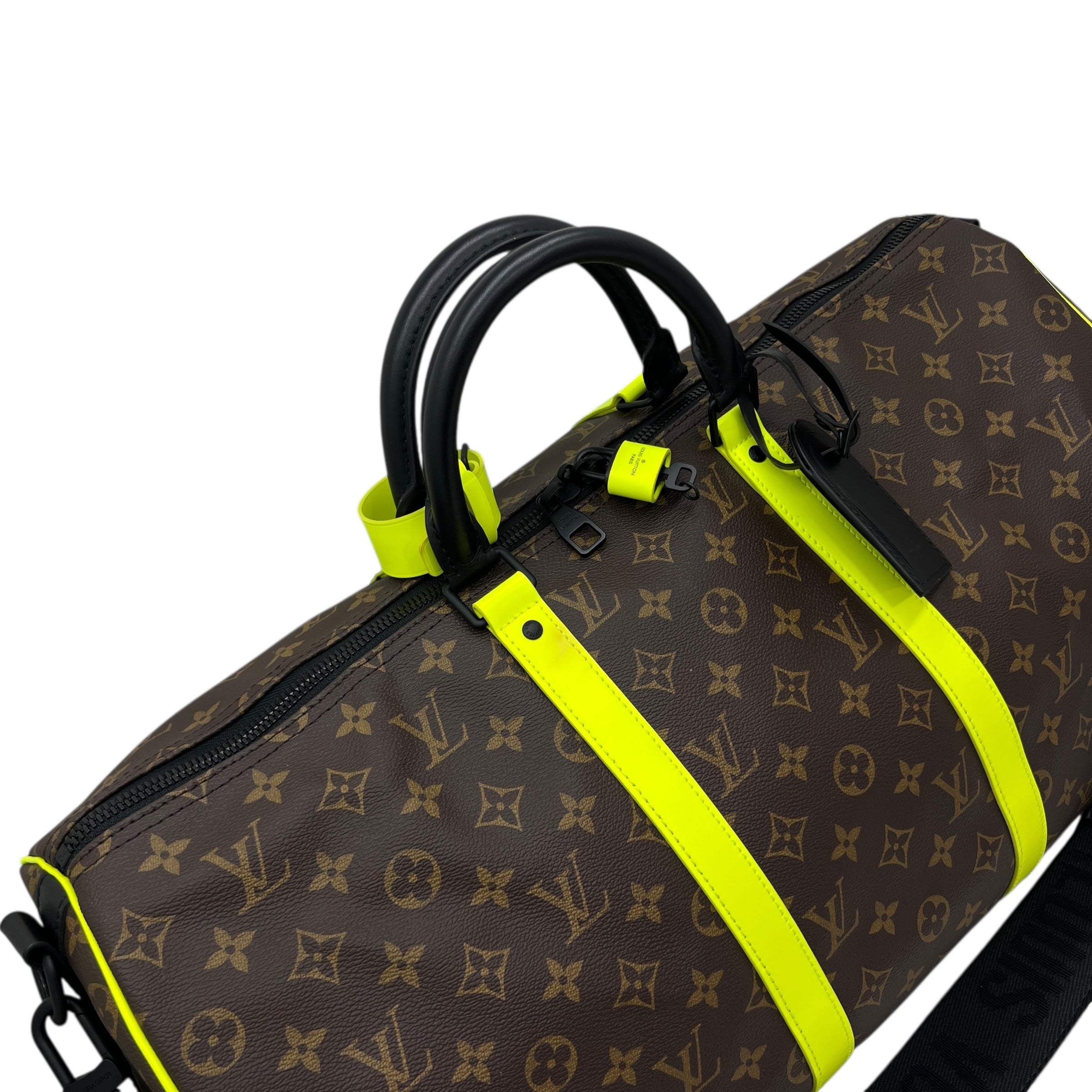 Keepall 50 Bandolière Fluo Yellow