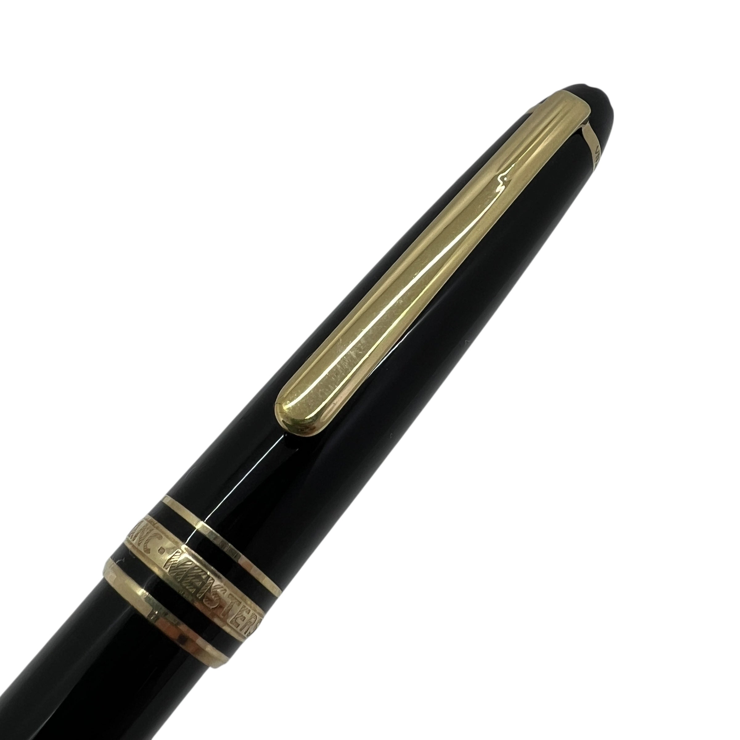 Meisterstück penna a sfera placcata oro classique