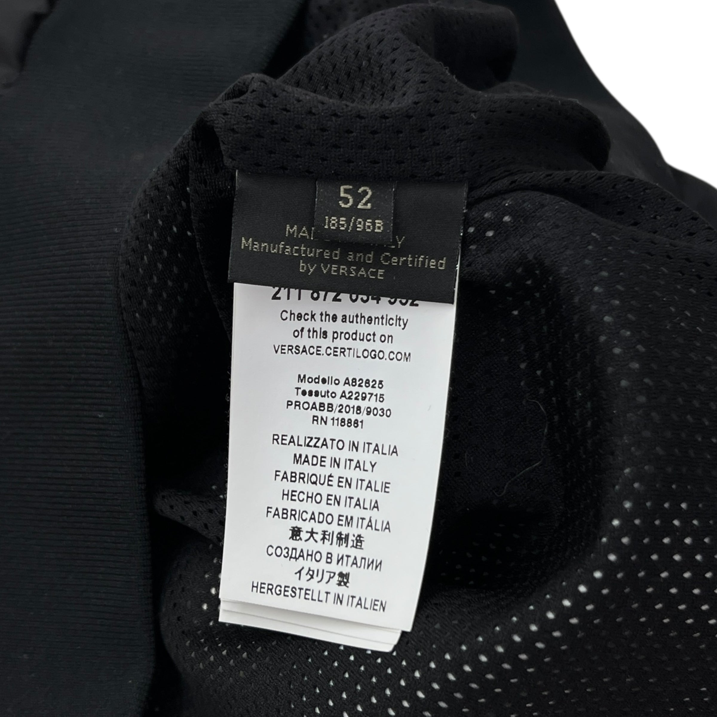 Felpa con mezza zip taglia XL