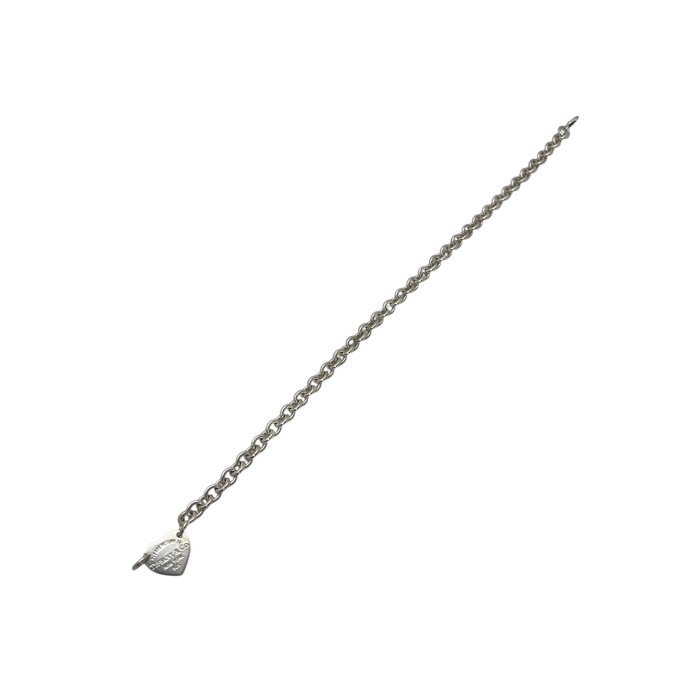 Girocollo Chain Link Heart Tag
