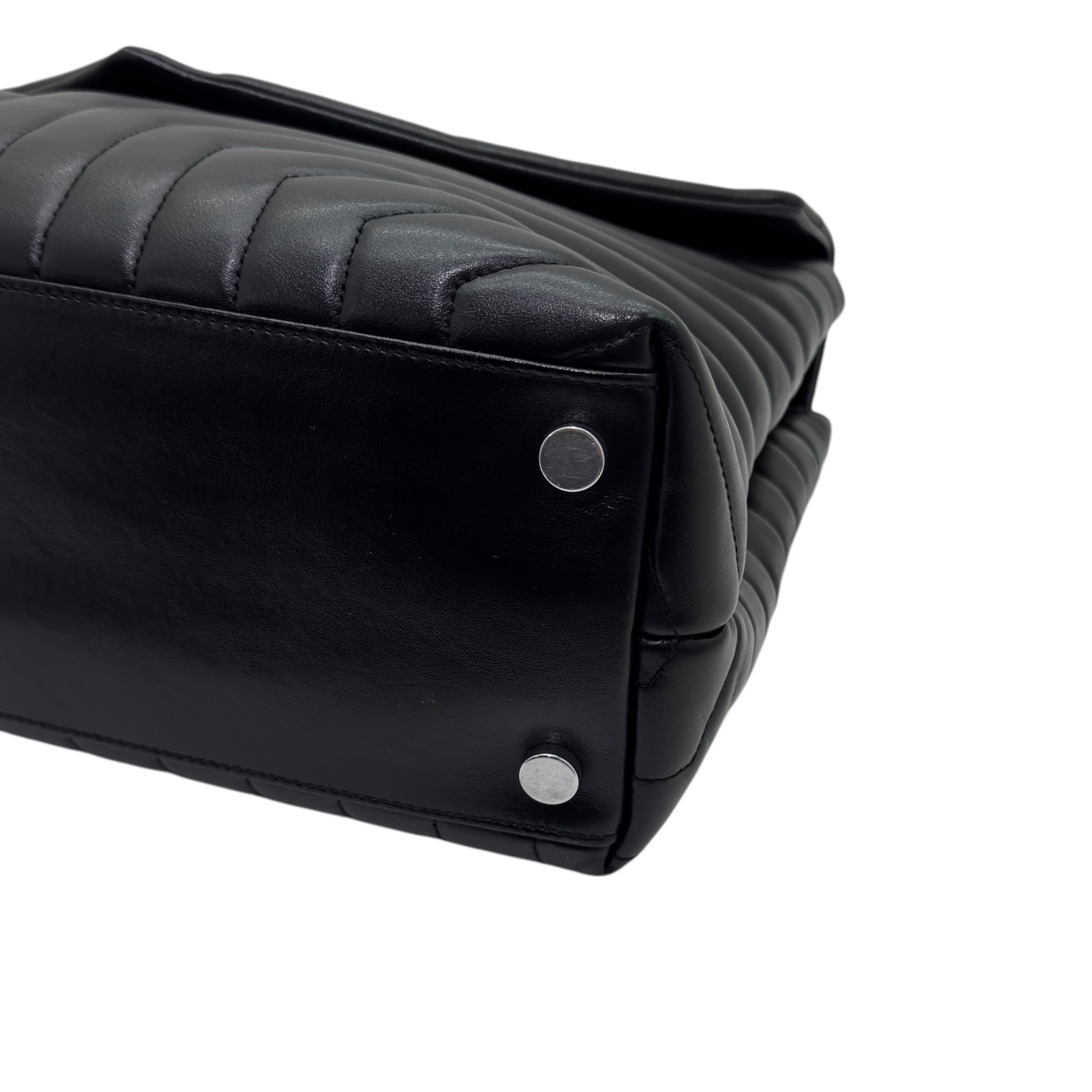 Lou Lou grande in pelle di agnello trapuntata