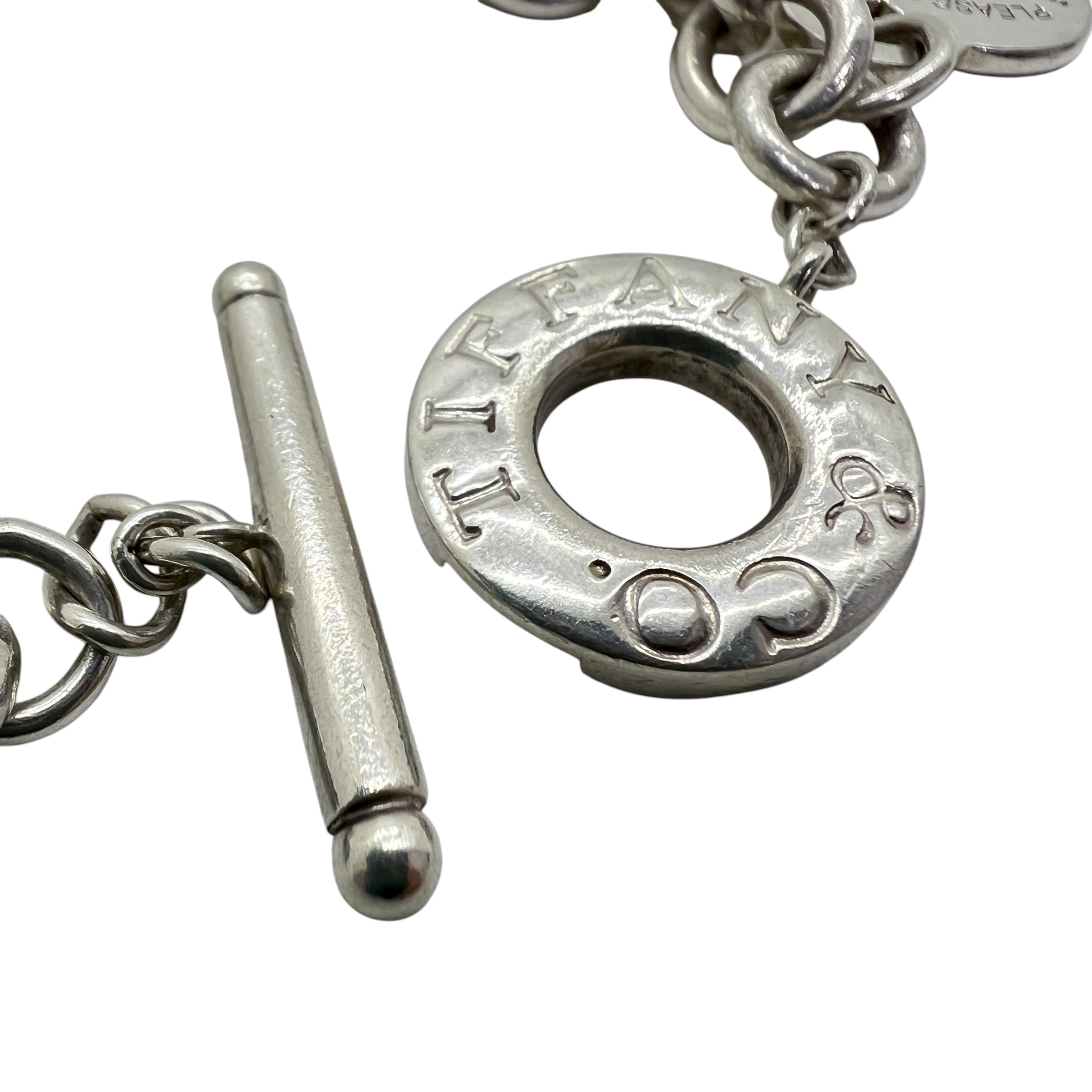 Bracciale Heart Tag con chiusura Toggle (personalizzato Cecilia)