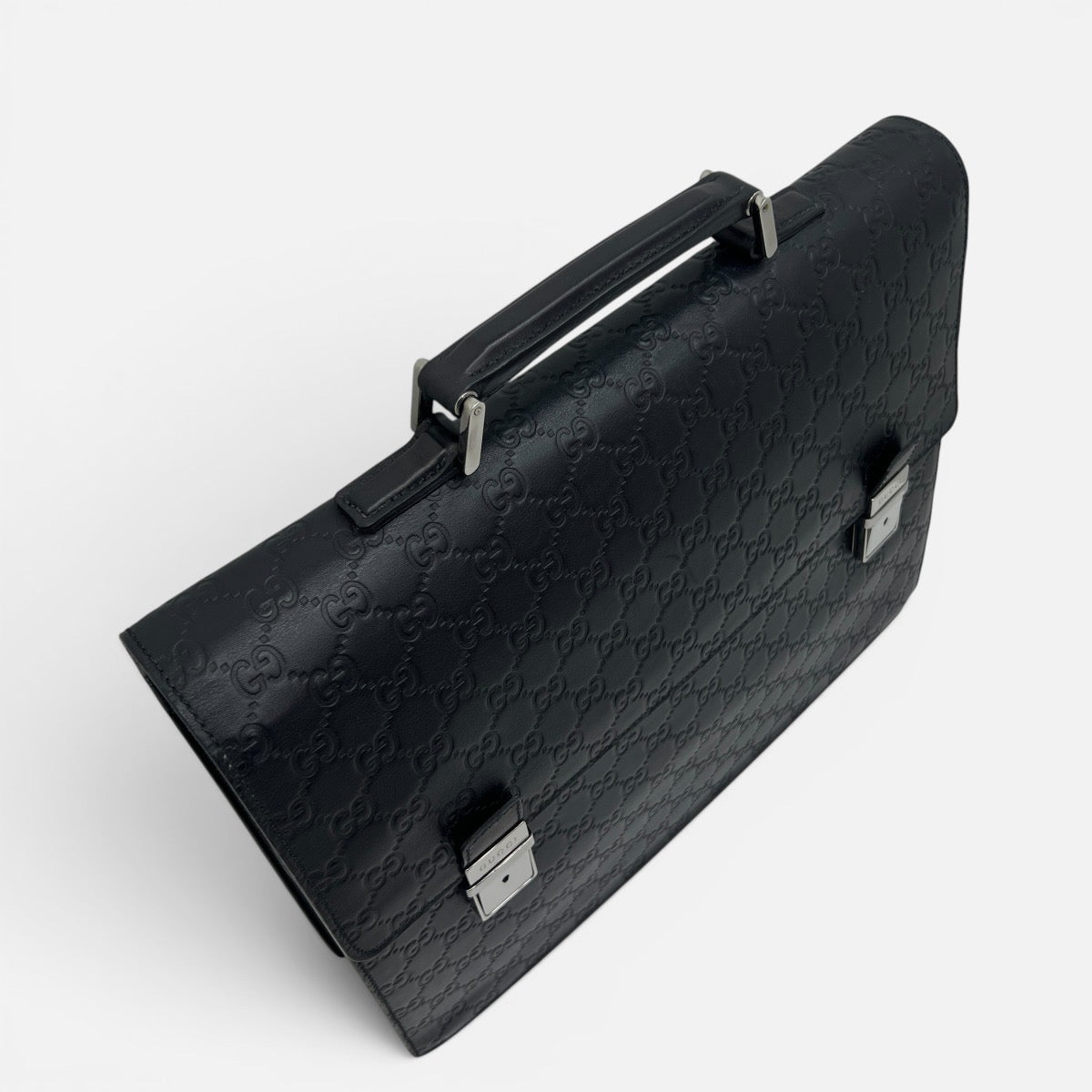 Cartella in pelle Guccissima