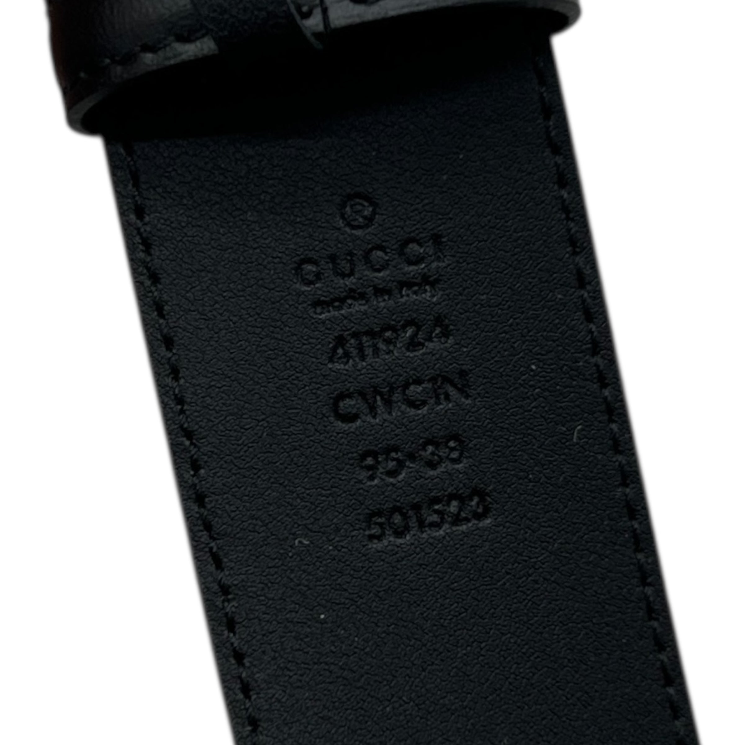 Cintura con fibbia Incrocio GG taglia 95