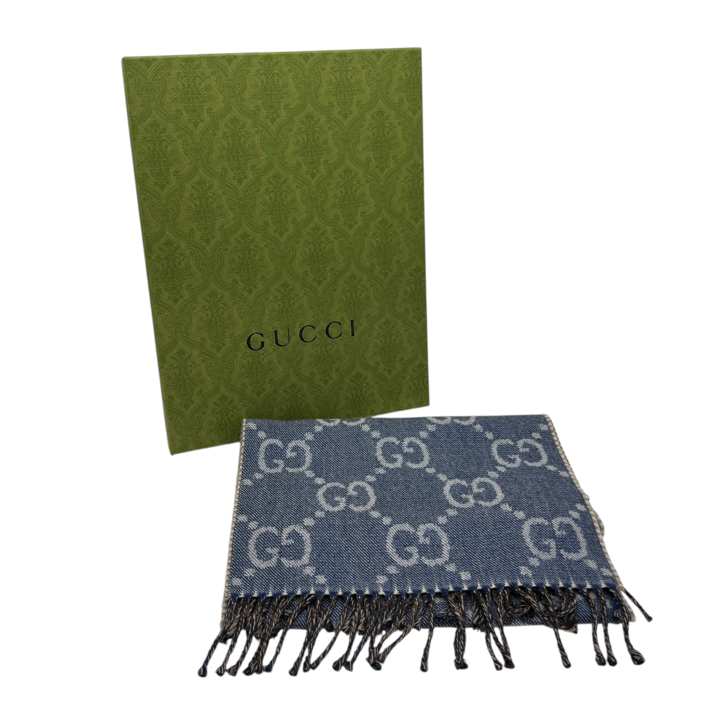 Sciarpa in lana GG jacquard