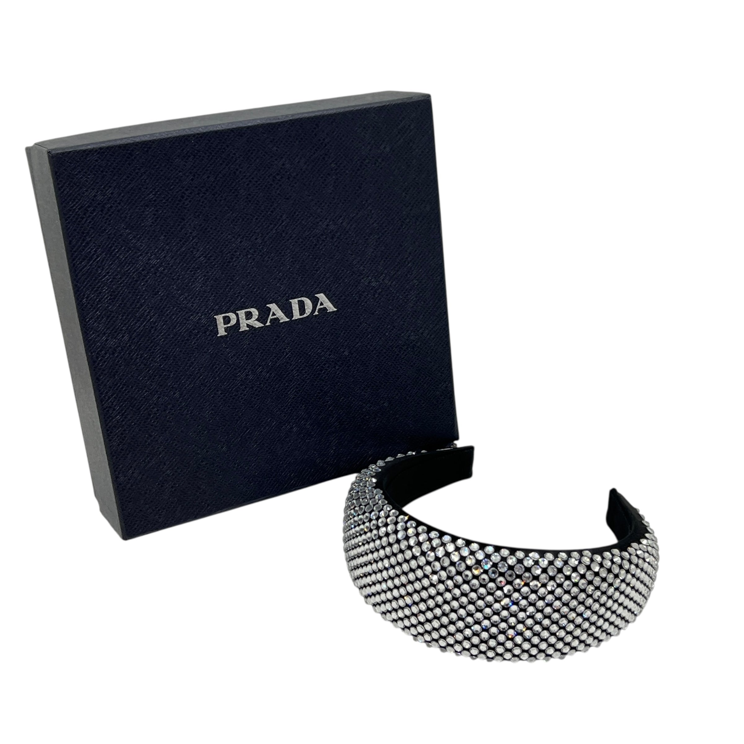 Prada cerchietto con cristalli