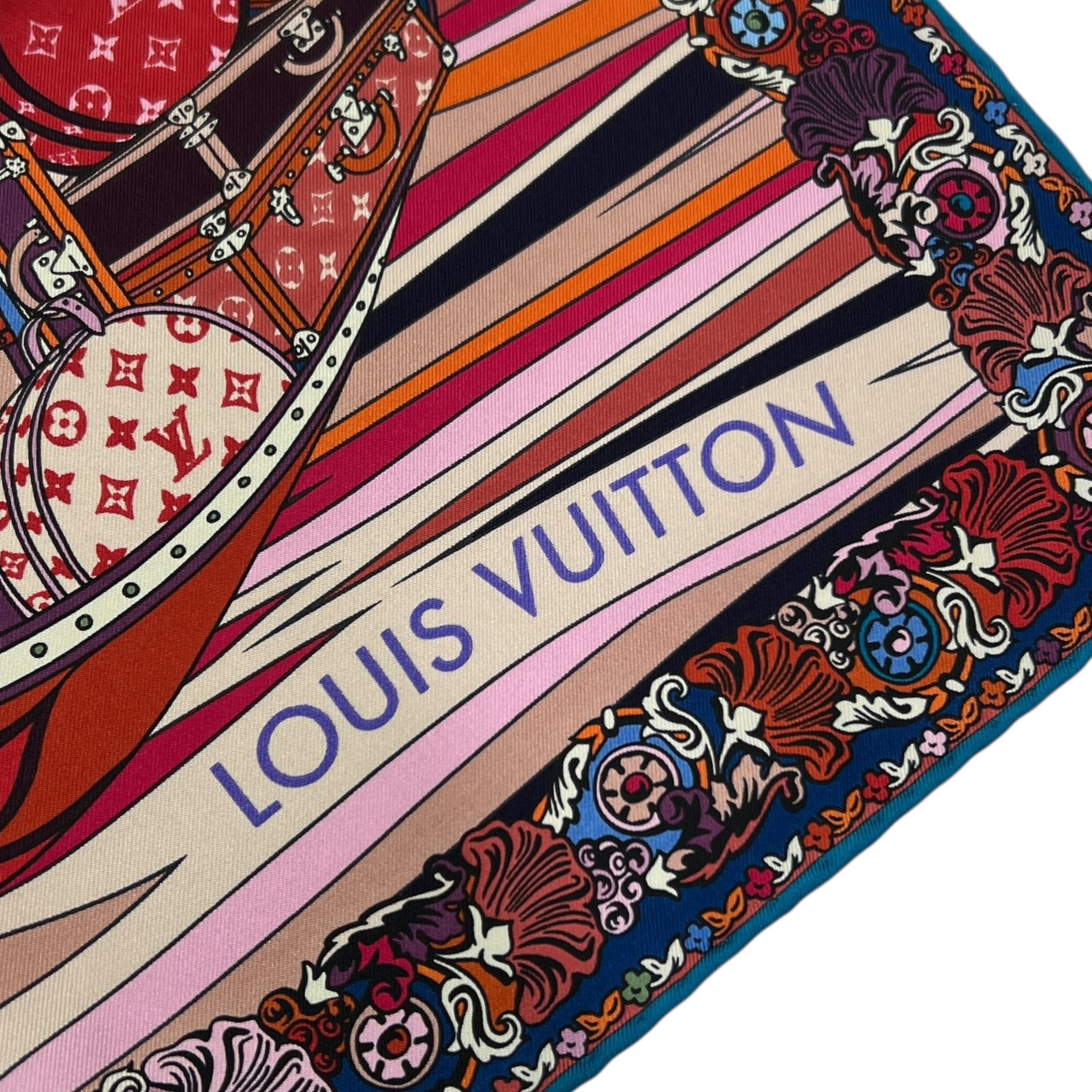 Foulard carré “The World is Yours”
