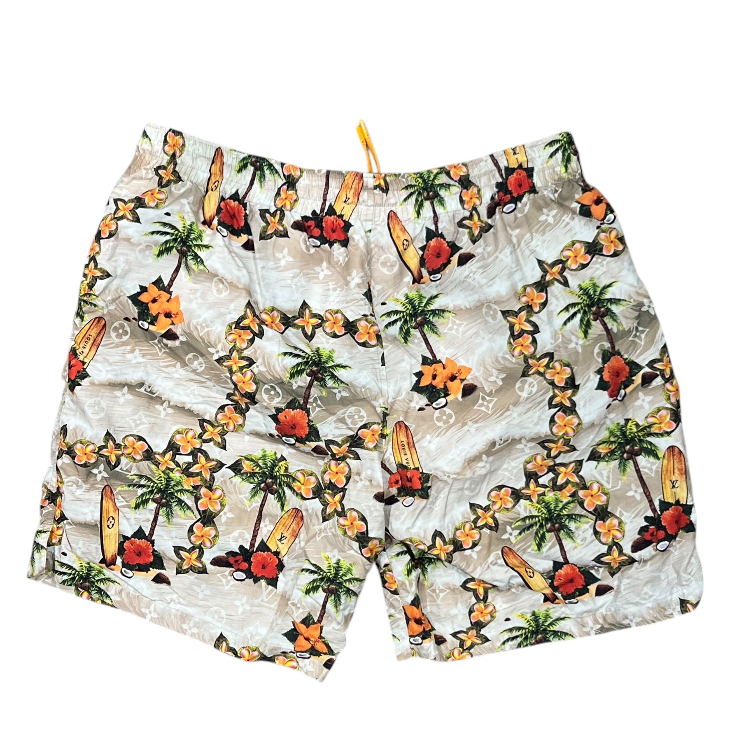 Shorts da mare in nylon taglia L