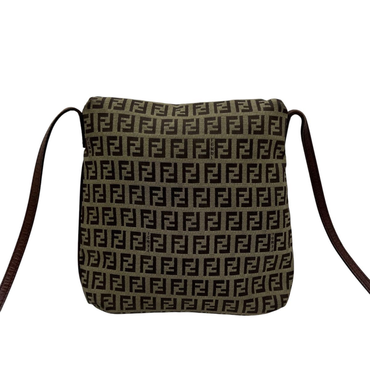 FENDI BORSA A TRACOLLA IN TESSUTO FF