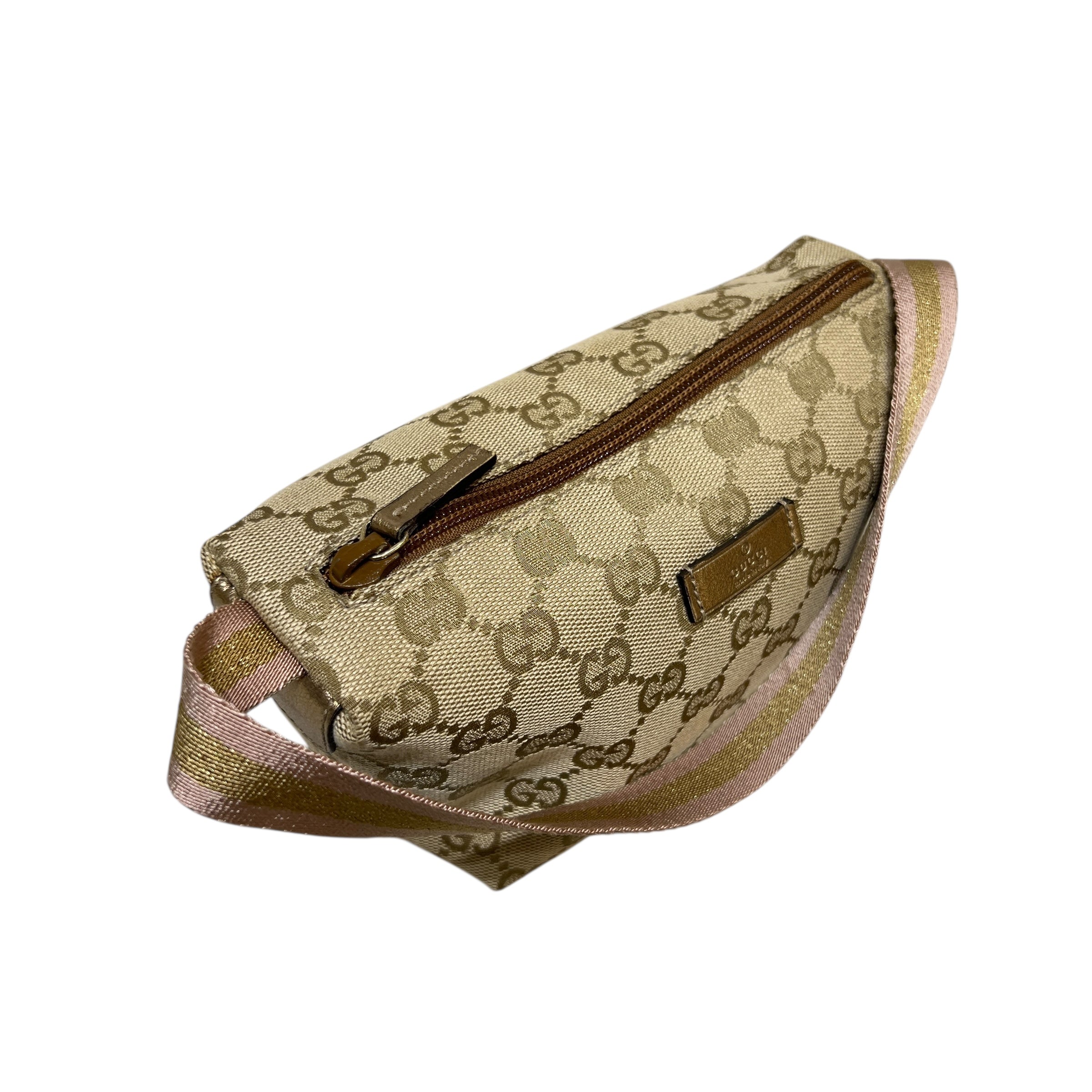 Mini borsa a spalla in tessuto GG