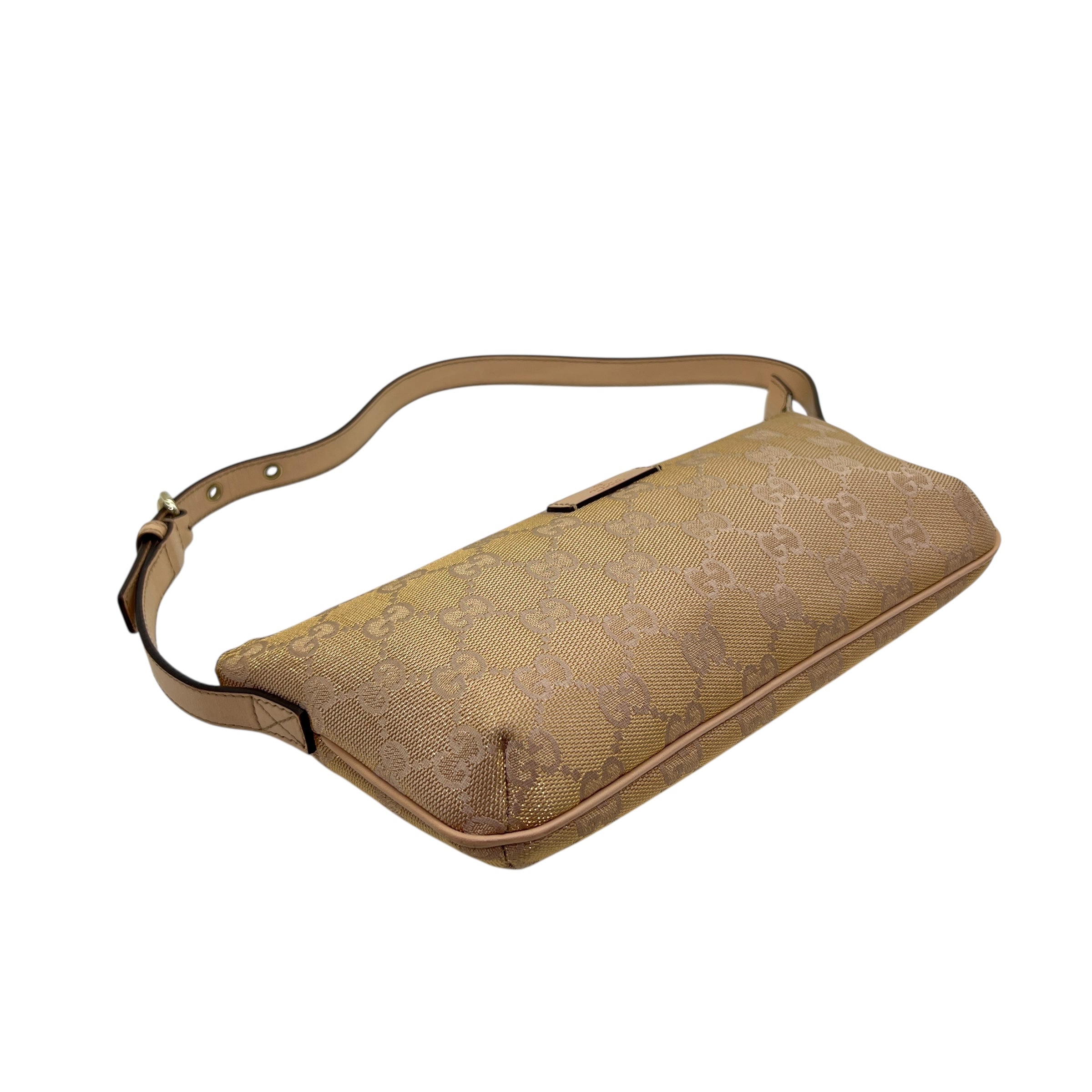 Gucci mini borsa a spalla con finitura dorata