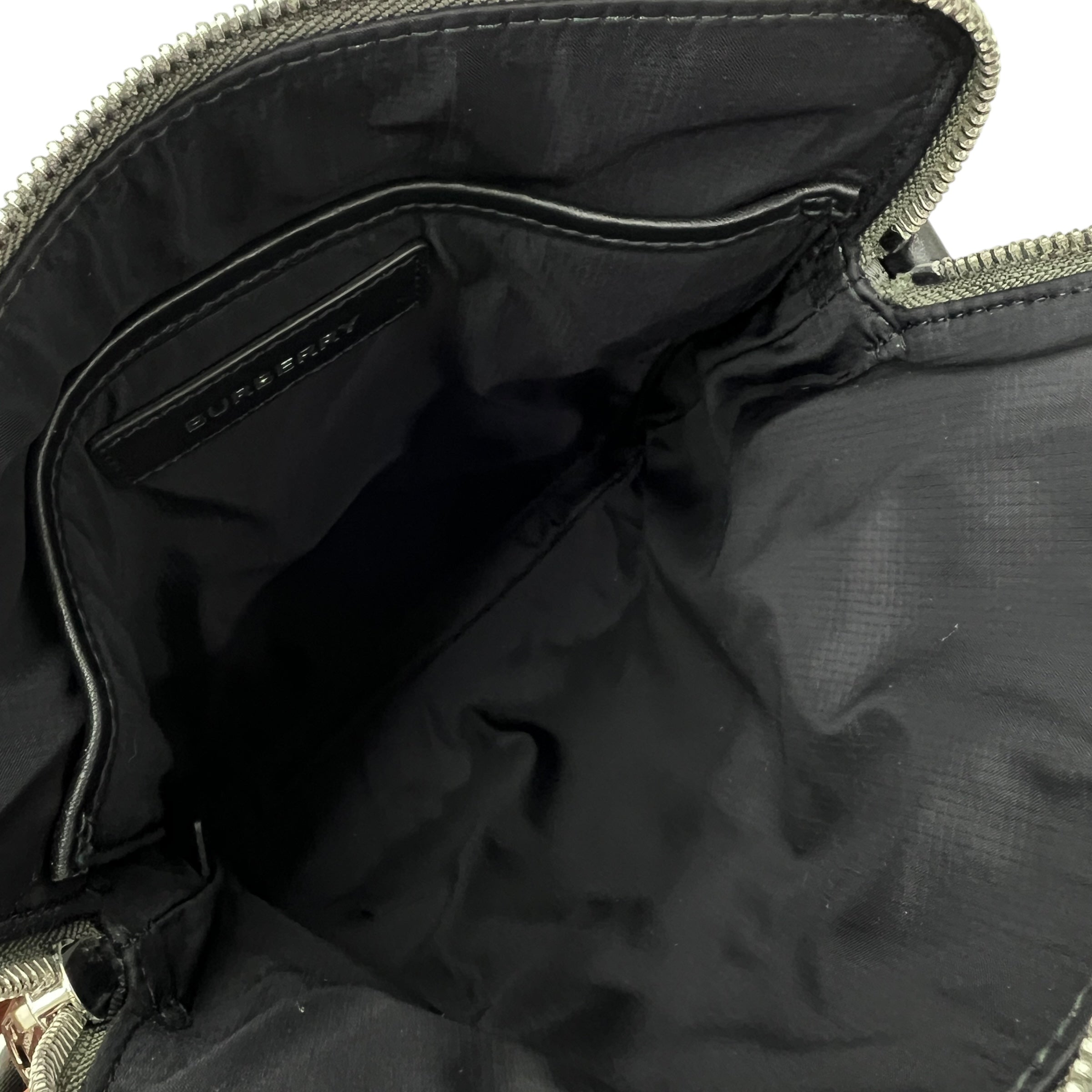 Tracolla in nylon con logo