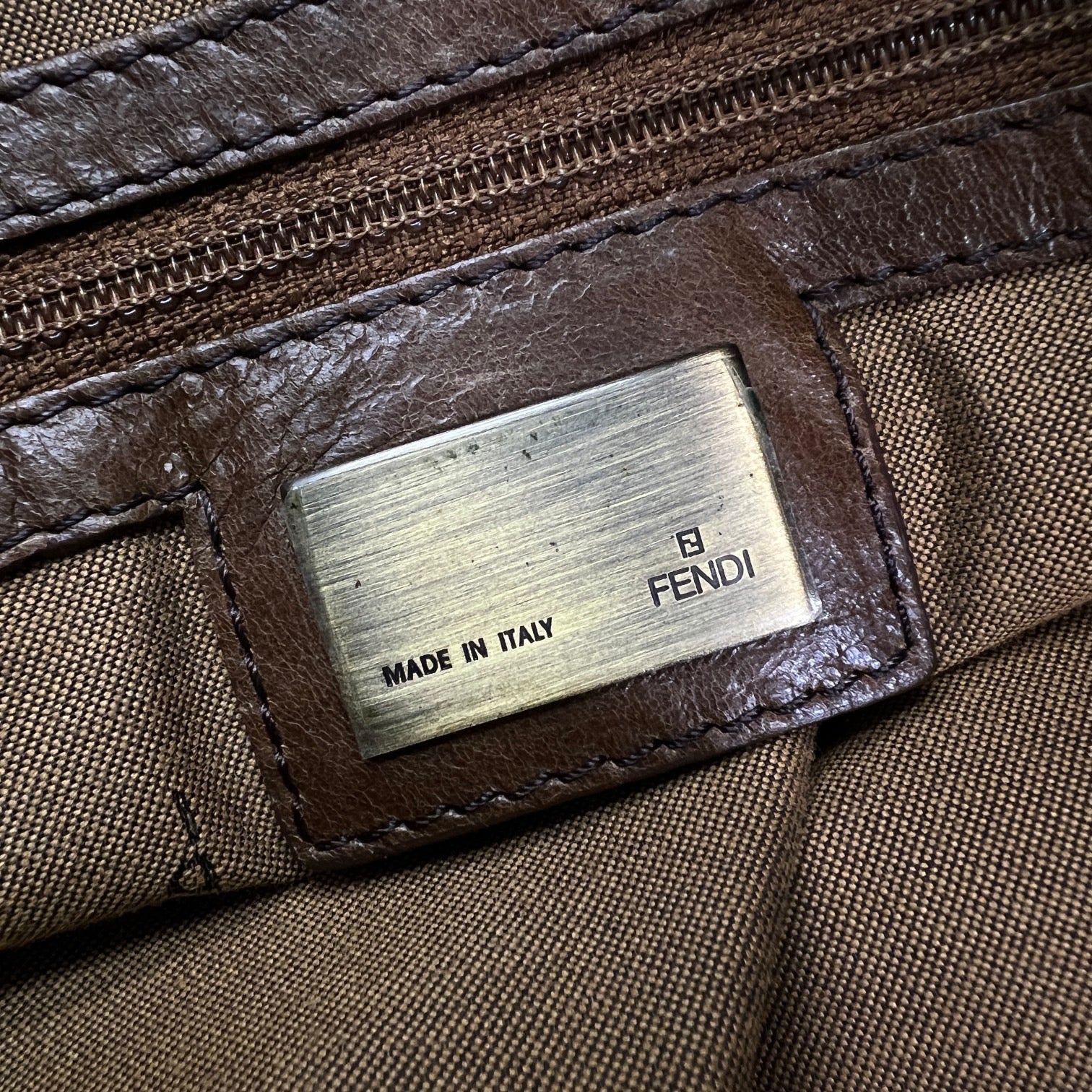FENDI TRACOLLA MESSENGER ZUCCA GRANDE