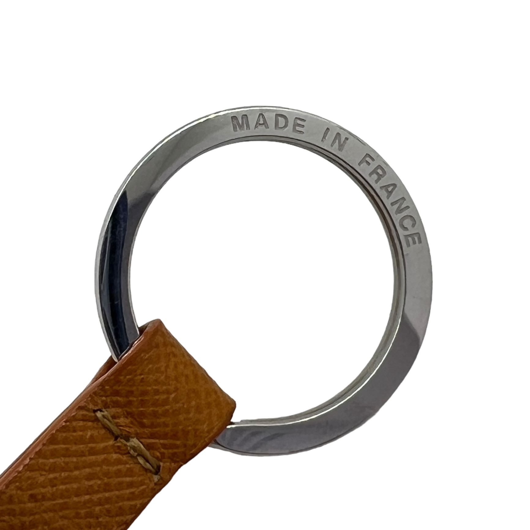 MONTBLANC SOLITAIRE LEATHER KEY RING
