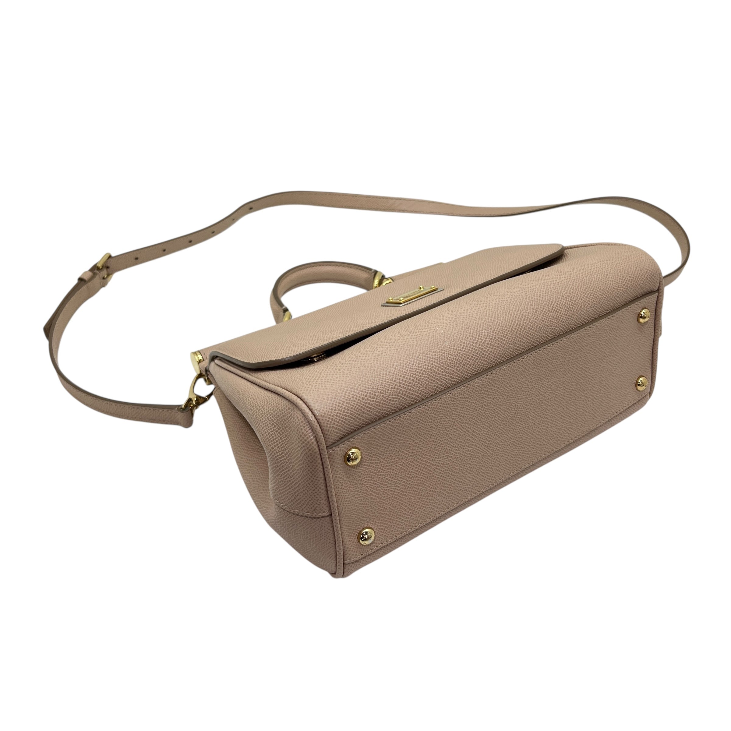 DOLCE & GABBANA SICILY GRANDE BORSA A MANO CON TRACOLLA