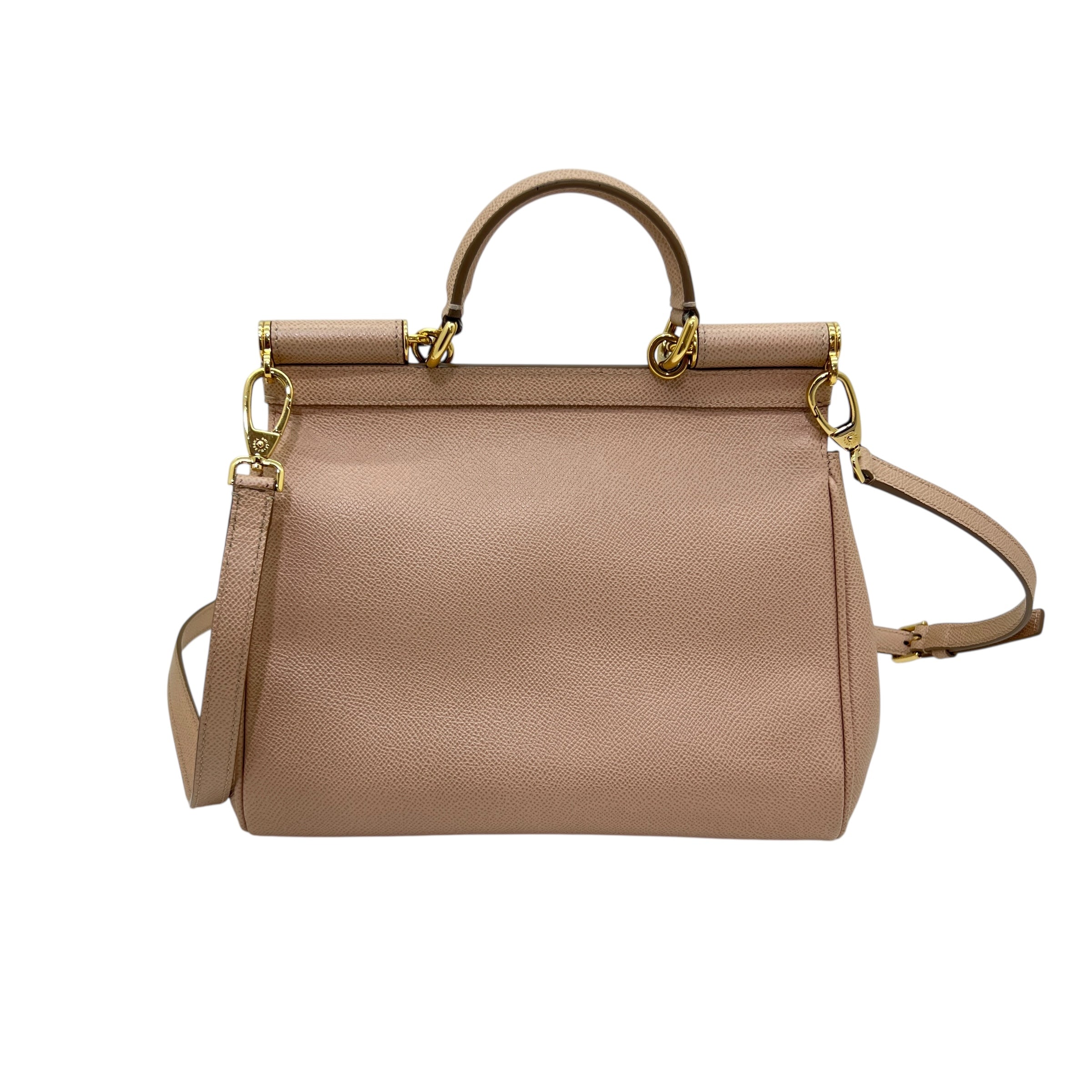 DOLCE & GABBANA SICILY GRANDE BORSA A MANO CON TRACOLLA