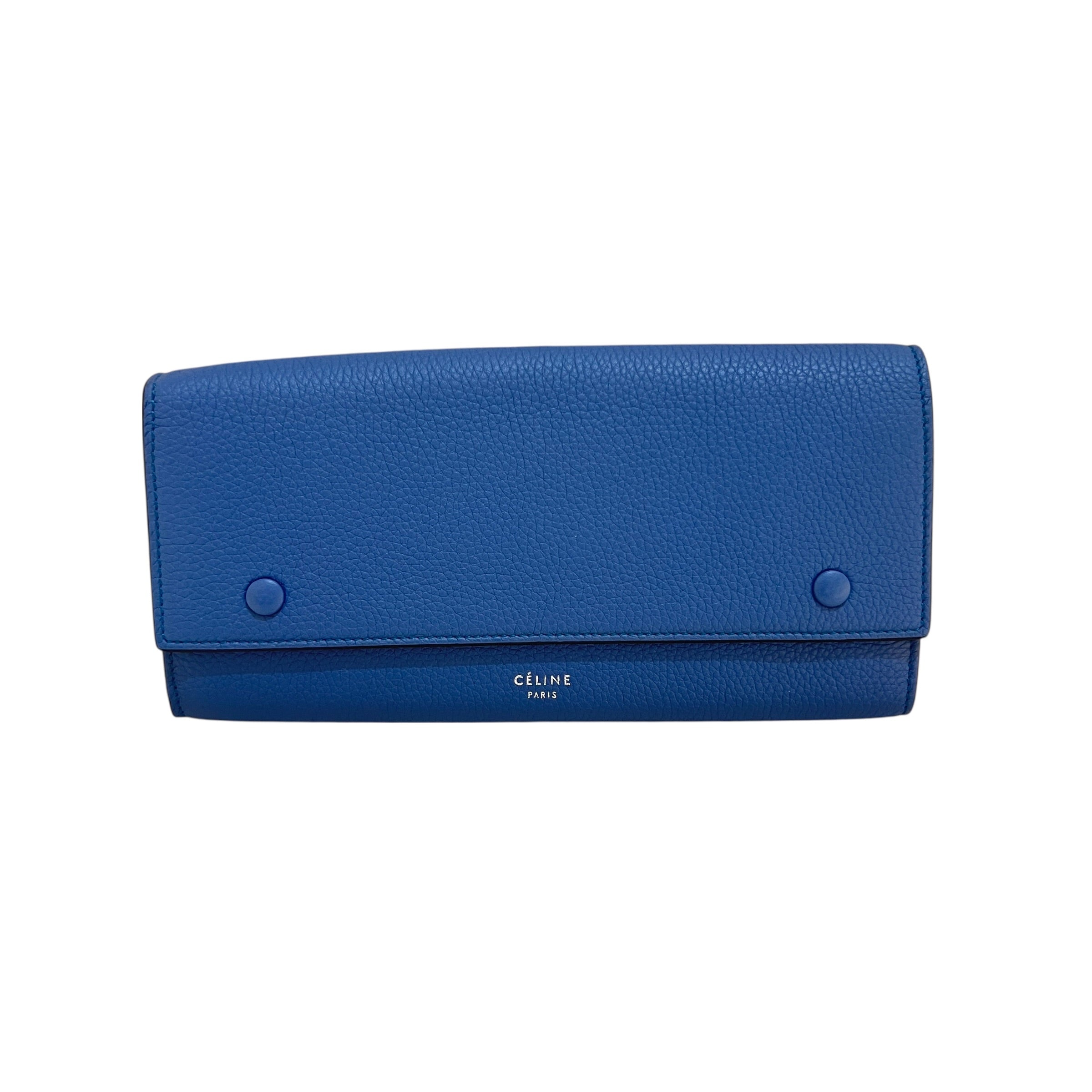 Portafoglio continental in pelle