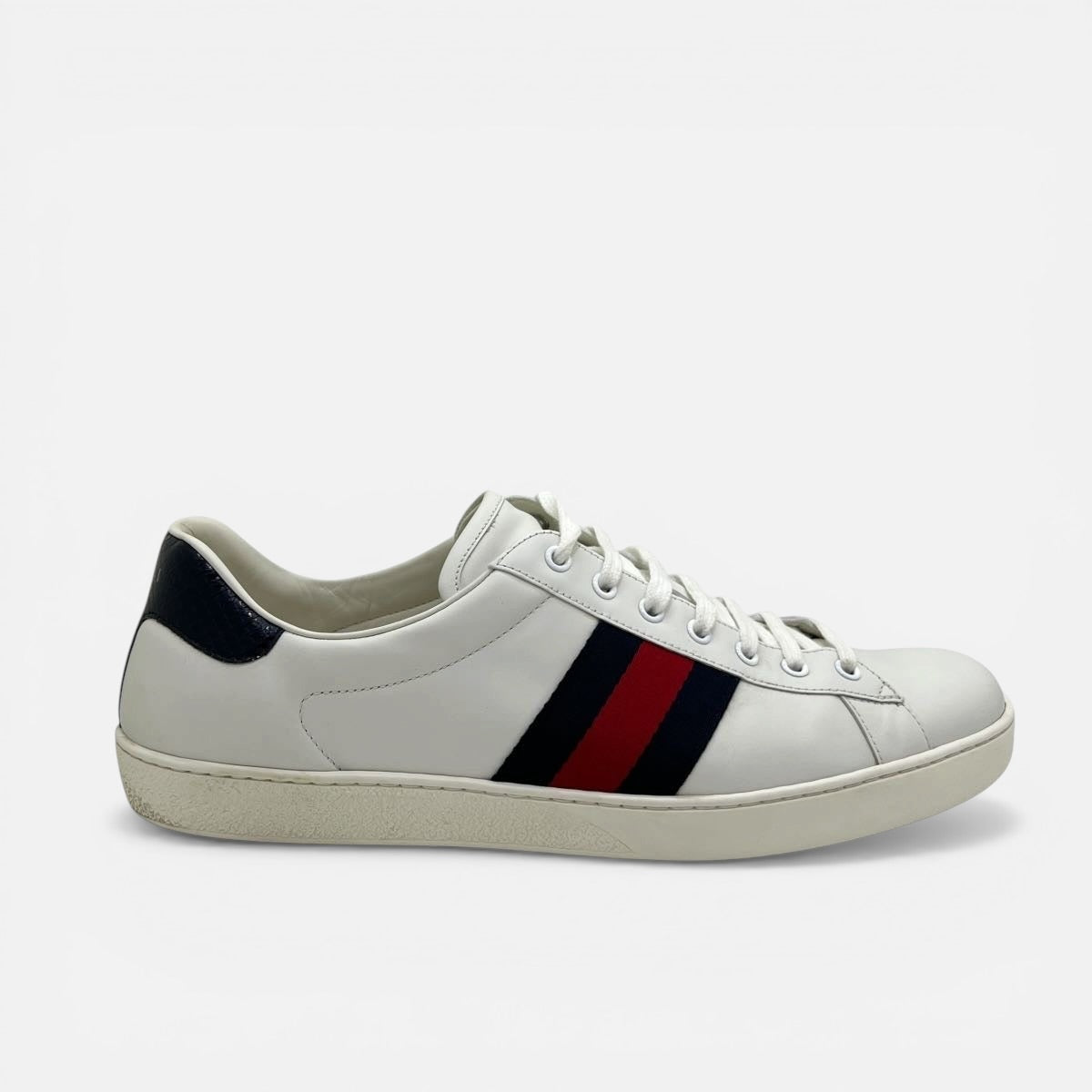 Sneakers Gucci Ace con dettaglio Web taglia 46