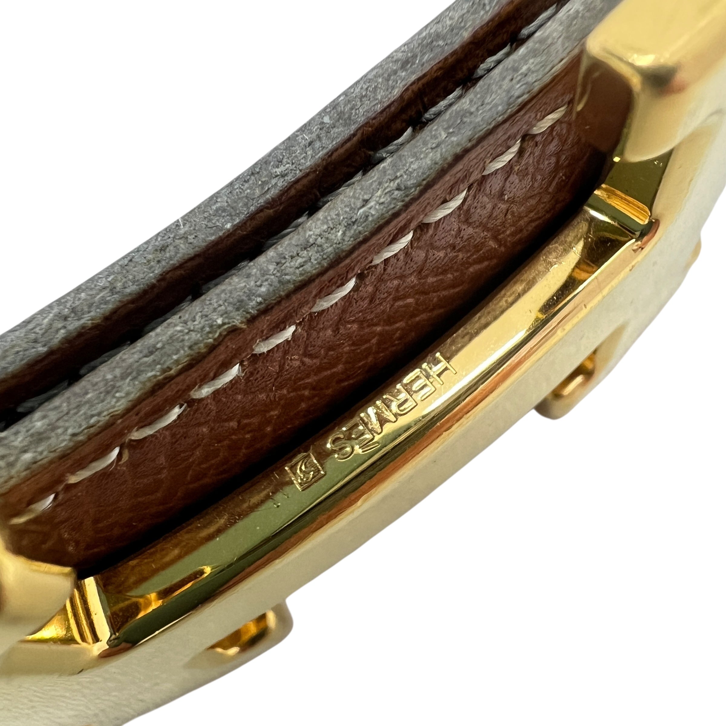 Fibbia H da cintura & pelle reversibile 32 mm
