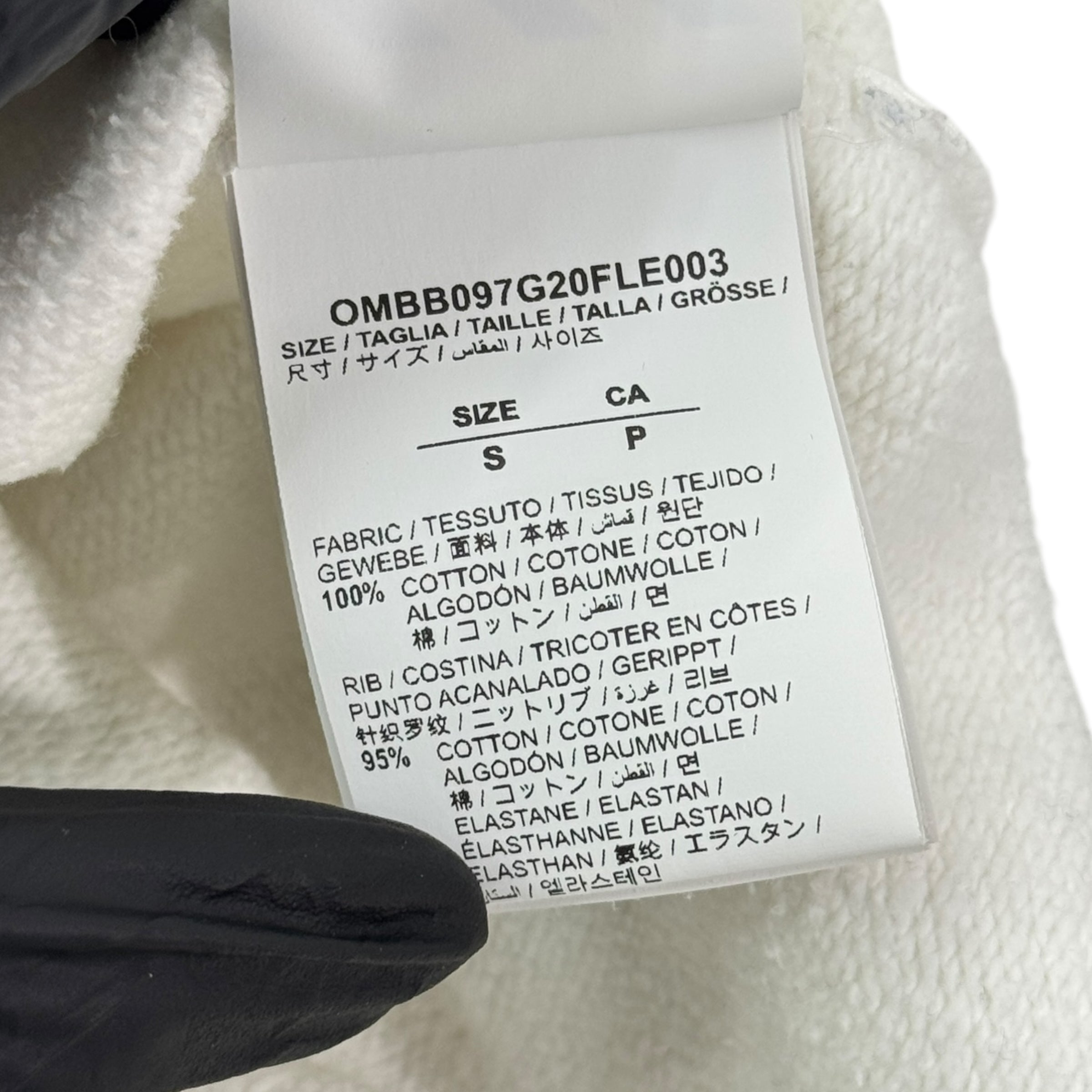 Felpa con cappuccio taglia S