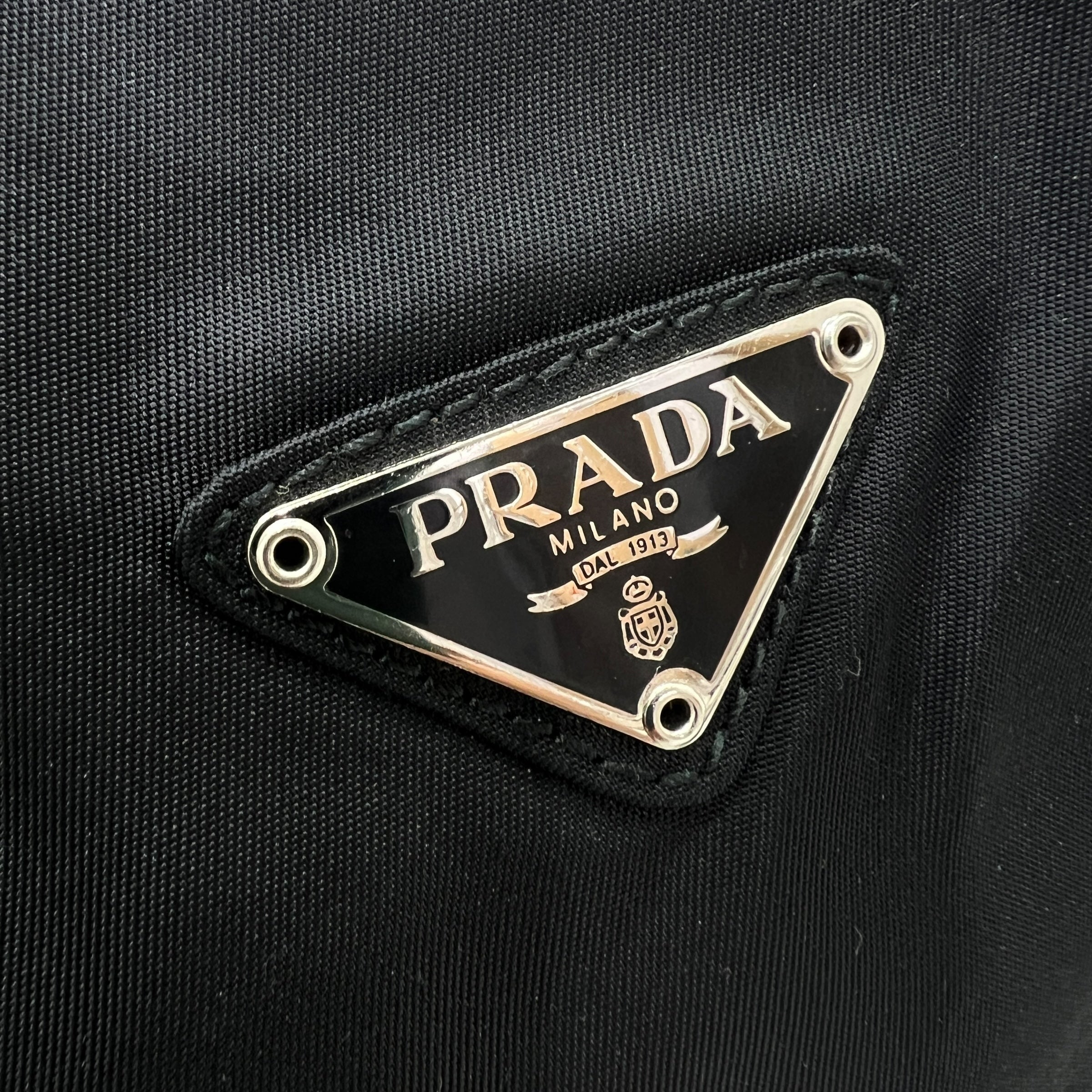 Prada borsa a spalla in Nylon
