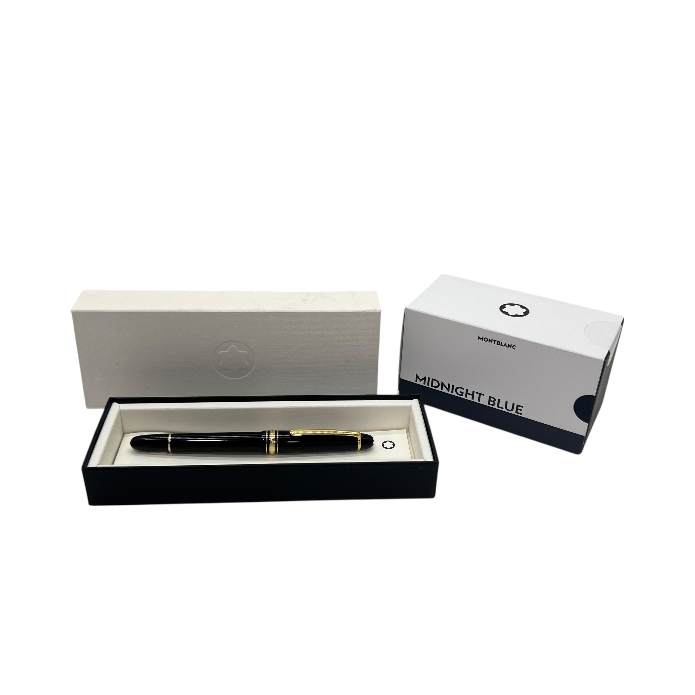 Meisterstück Stilografica placcata oro con inchiostro