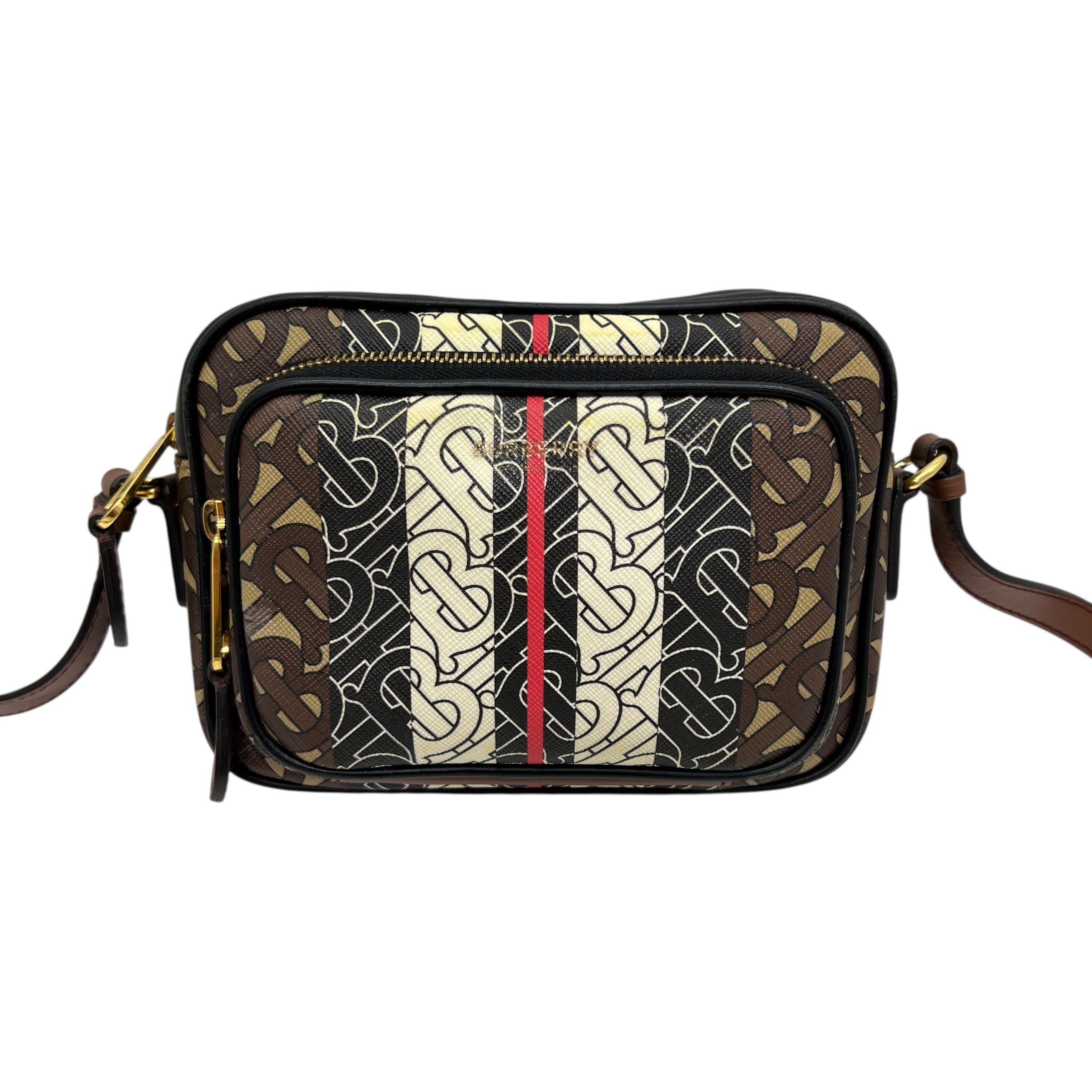 Burberry camera bag piccola con tracolla