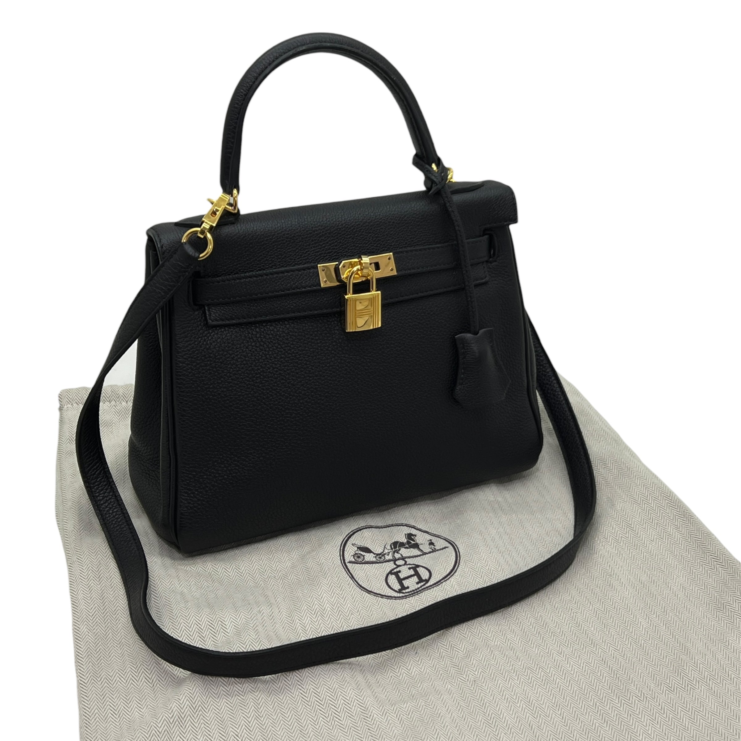 Kelly 25 Togo Noir (2021)