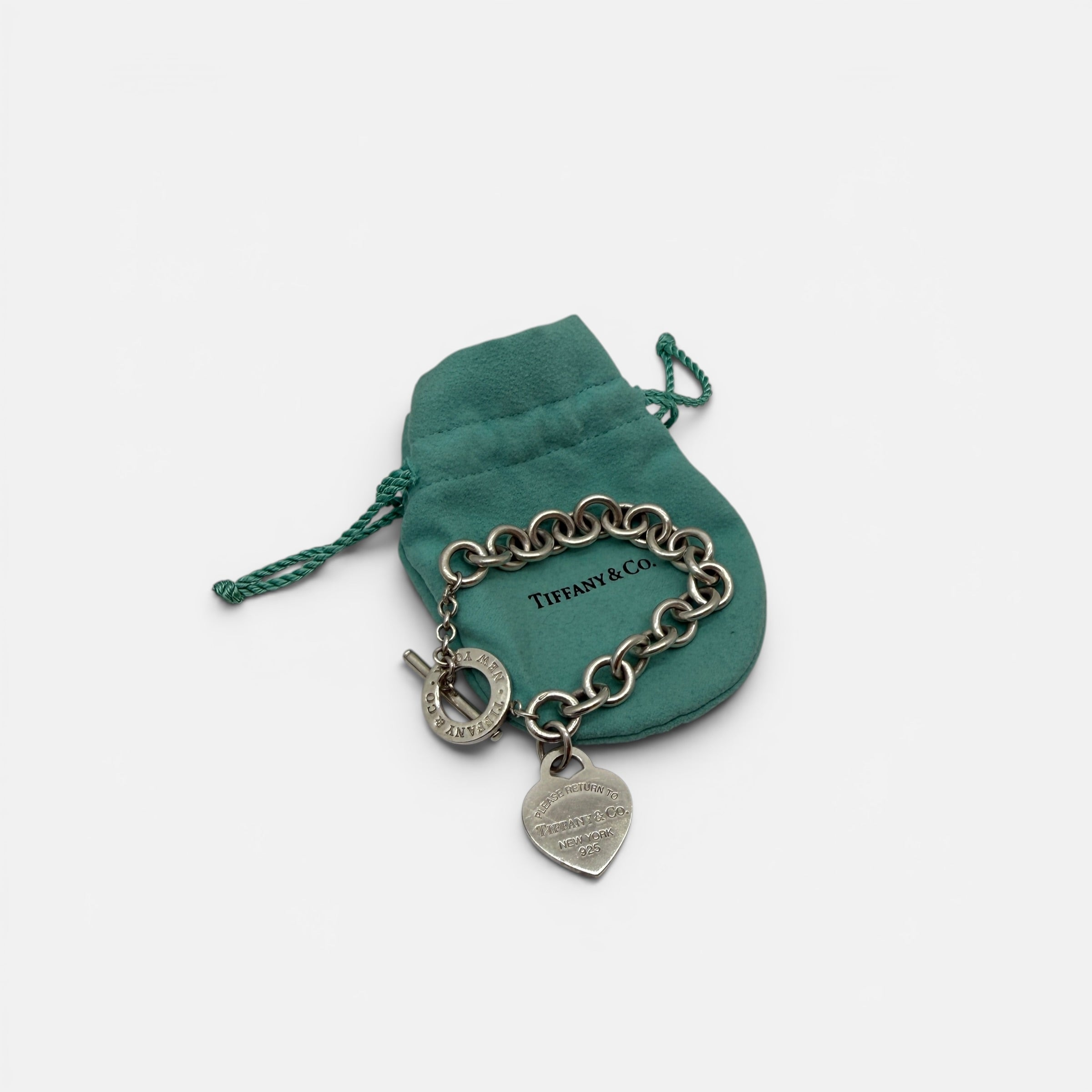 Bracciale Heart tag chiusura toggle (Sofia)