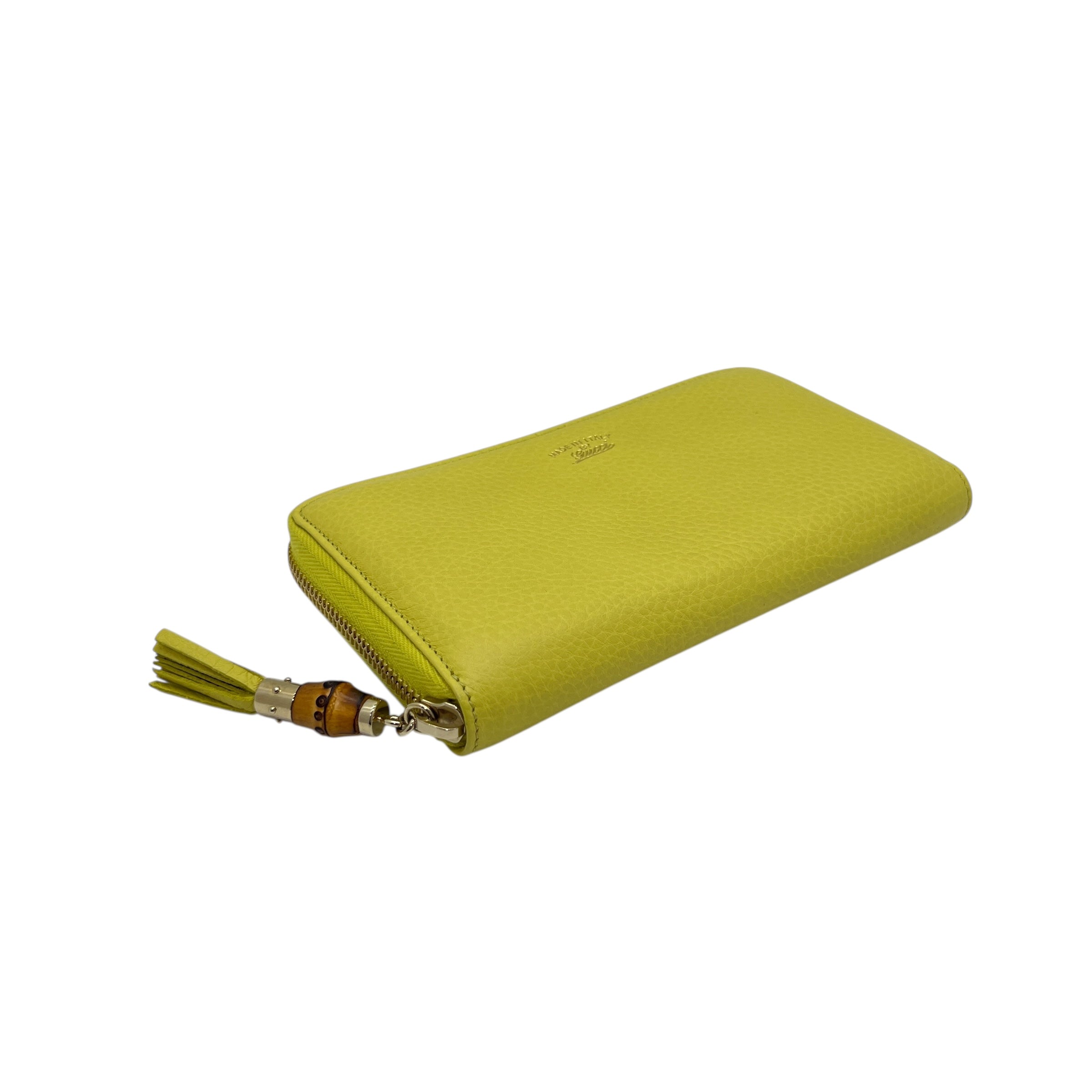 Bamboo Tassel Portafoglio con cerniera