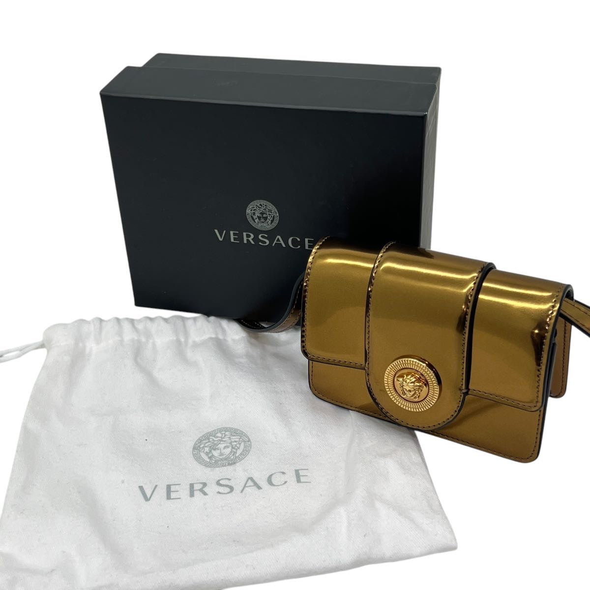 VERSACE MEDUSA MICRO BORSA A TRACOLLA