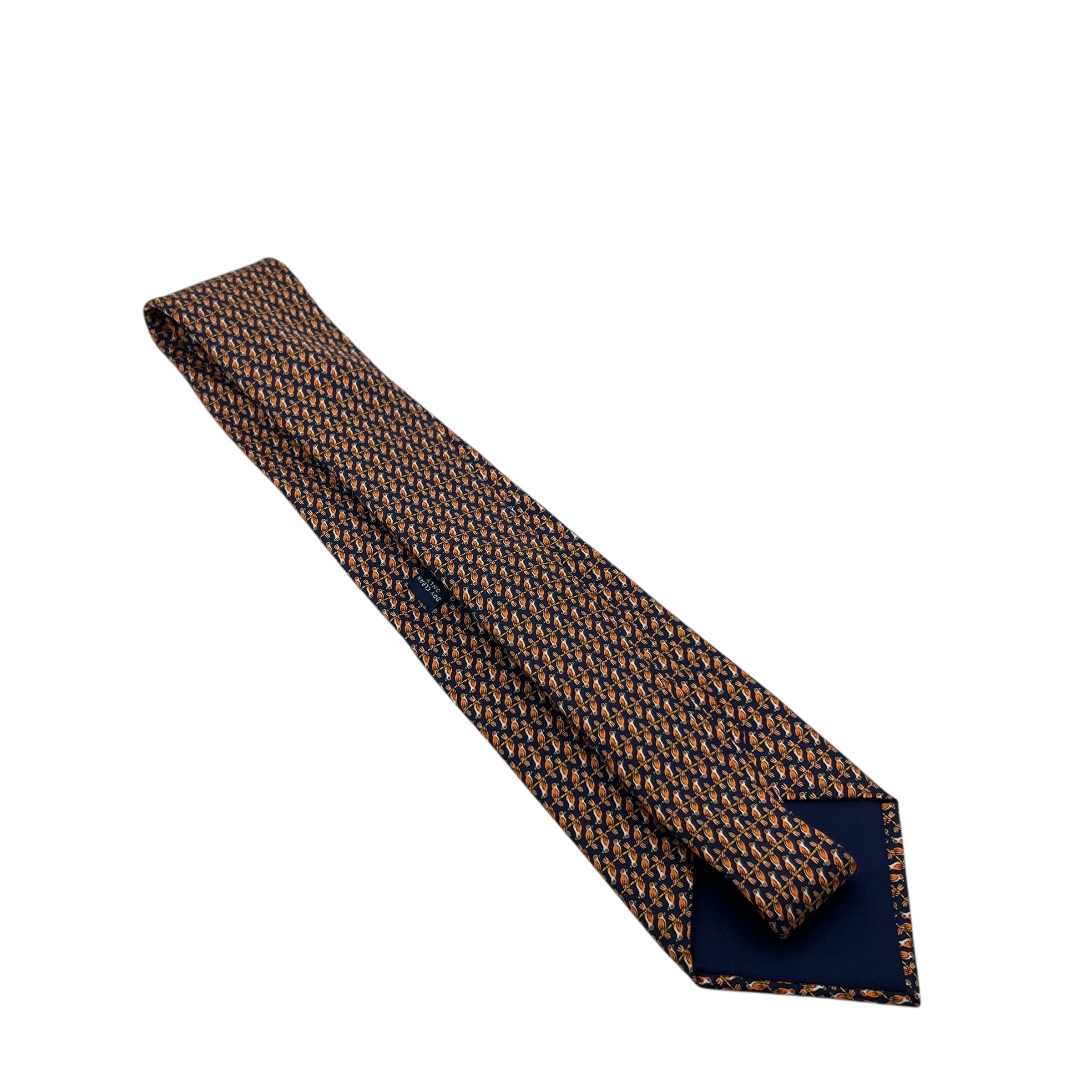 Hermès cravatta in seta