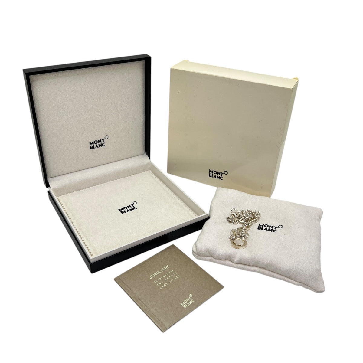 Montblanc Star collana in argento