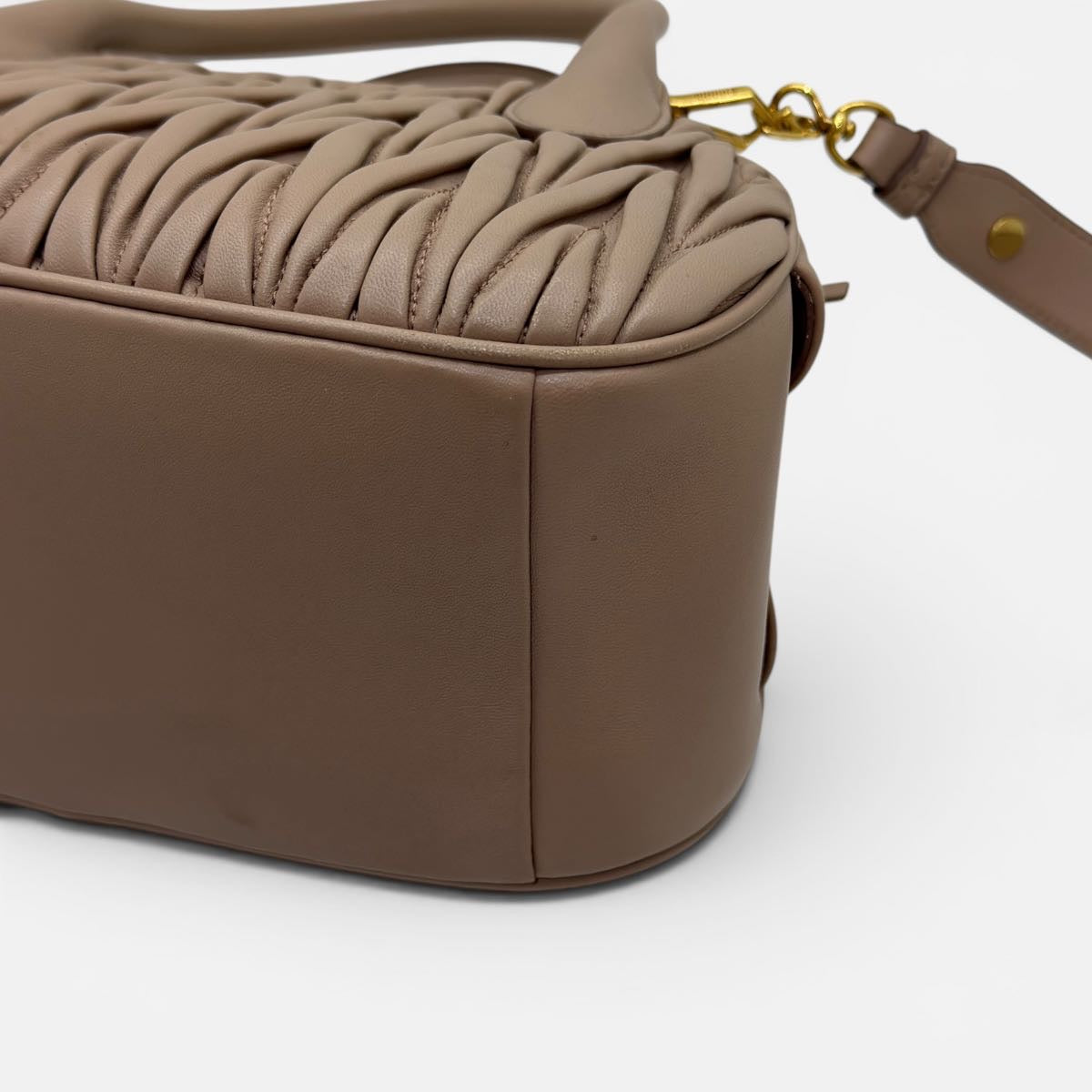 Borsa a tracolla in Nappa Matelassè