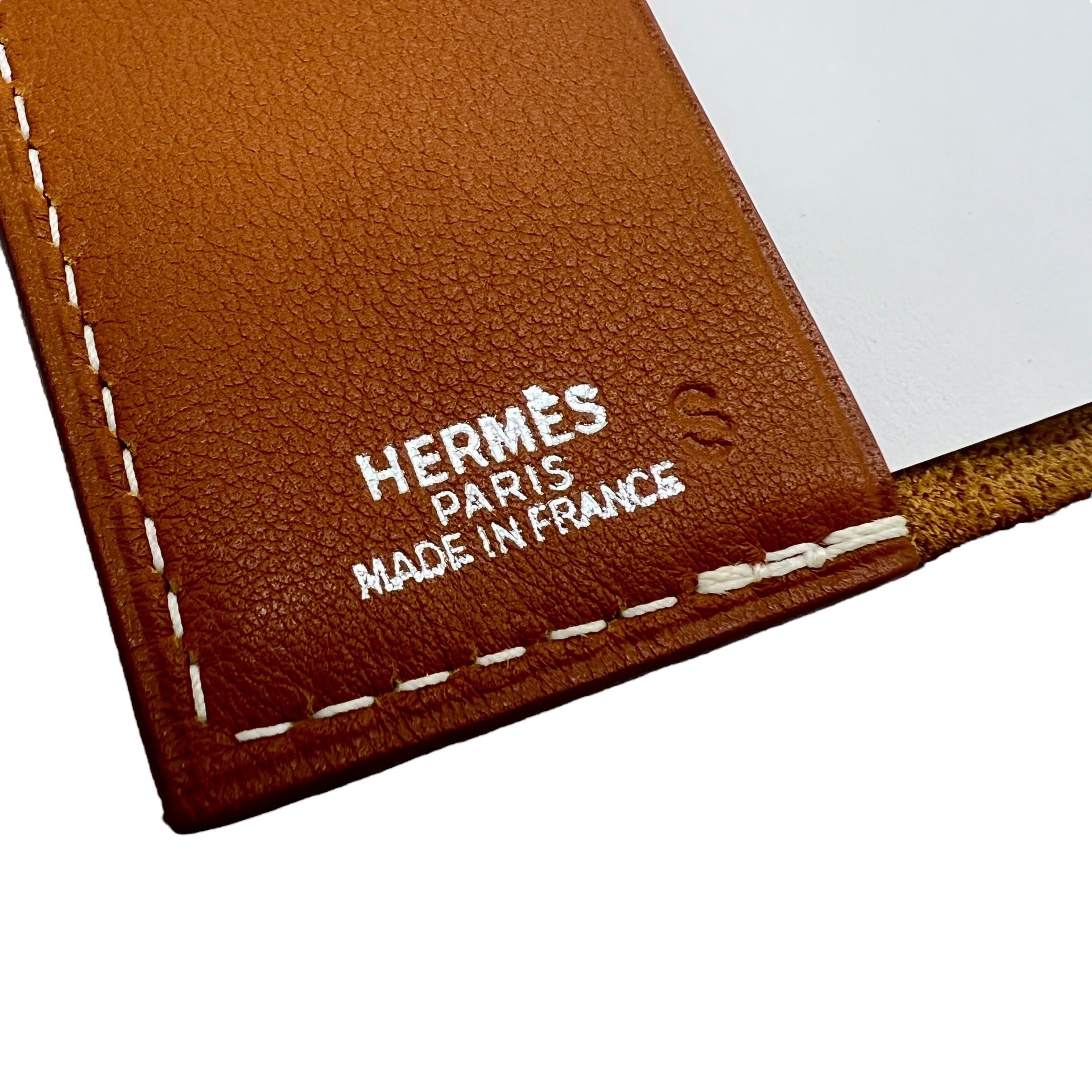 Hermès copertina per rubrica in pelle