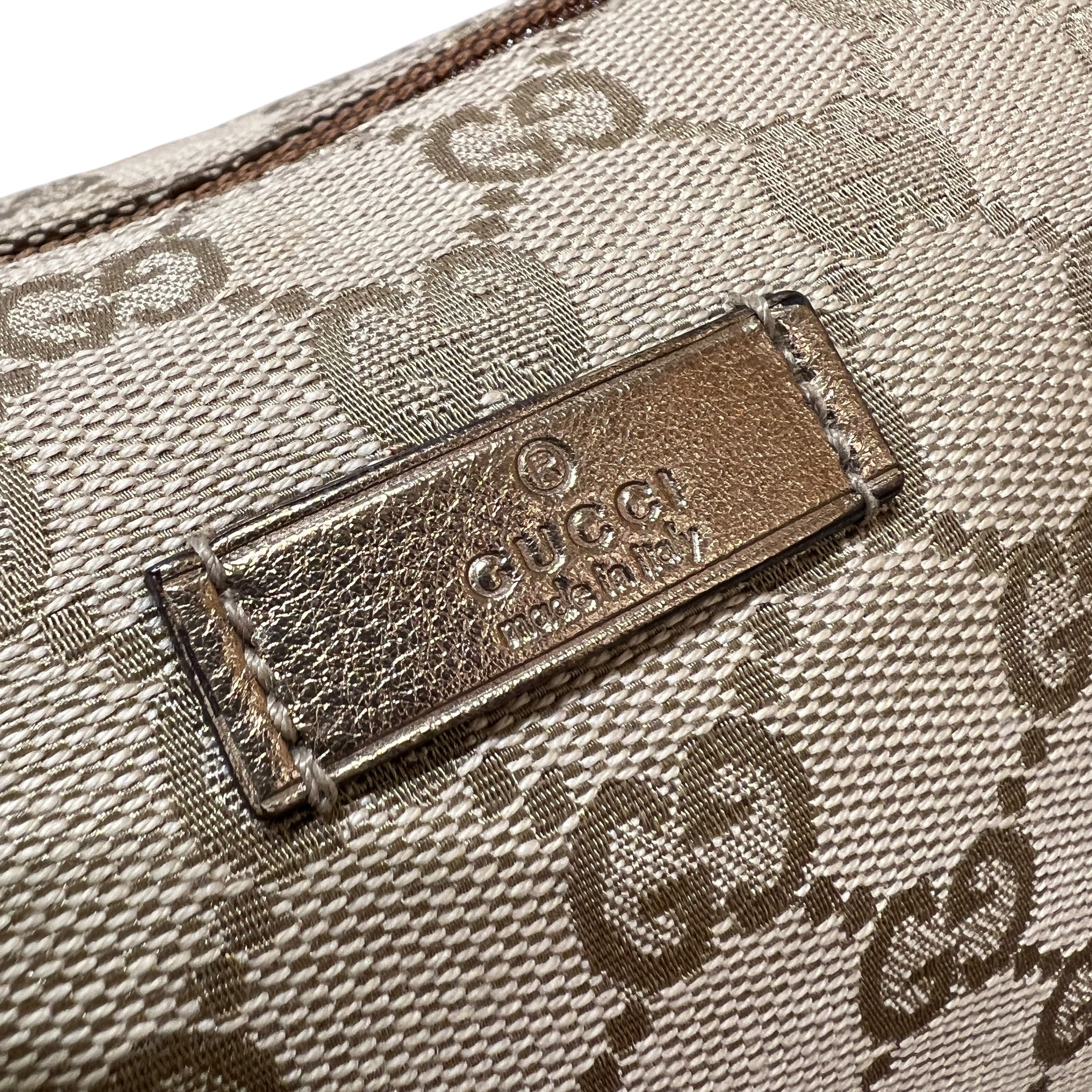 Mini borsa a spalla in tessuto GG