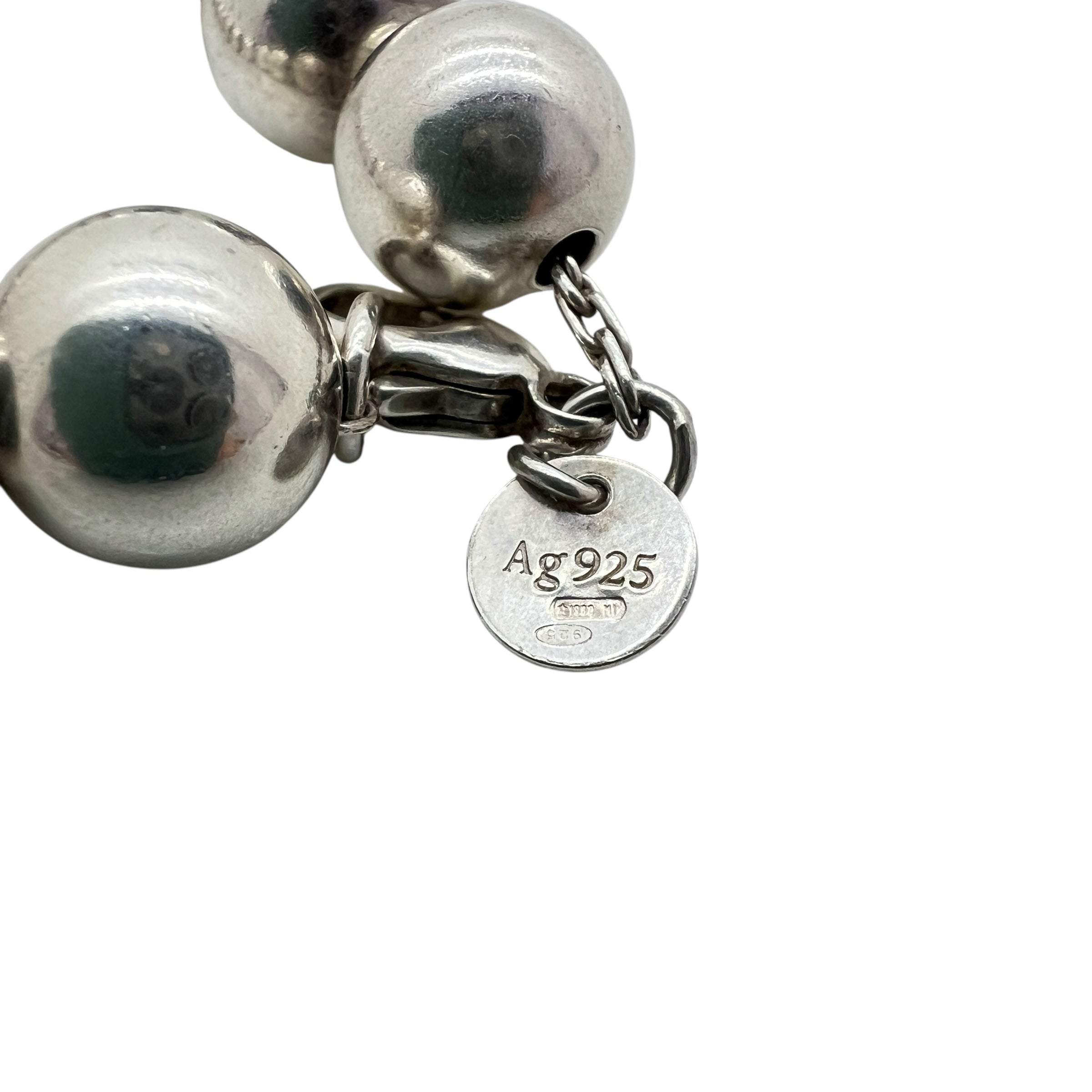Bracciale Ball in argento 10 mm