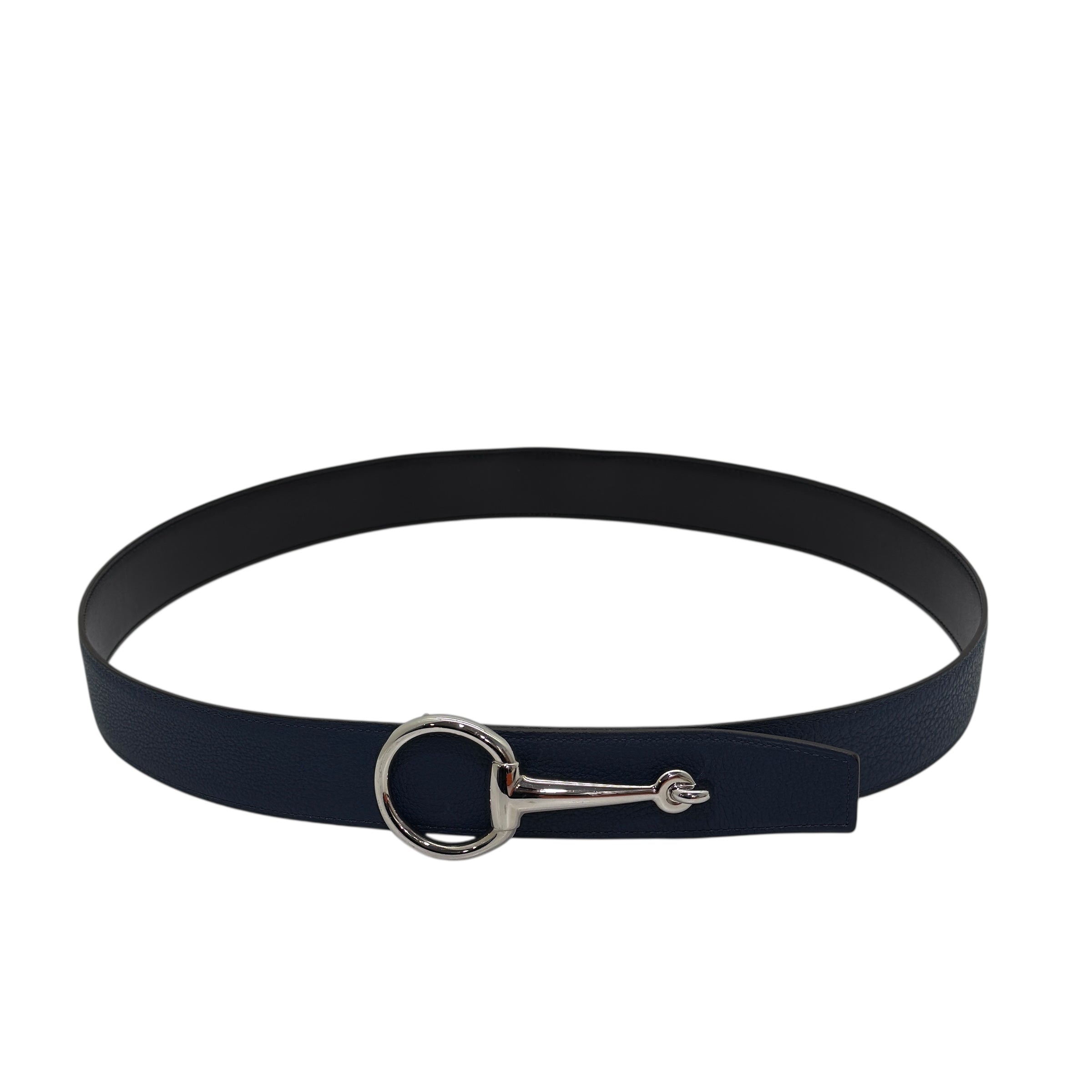 Fibbia da cintura Casaque & Pelle reversibile per cintura 38 mm taglia 100