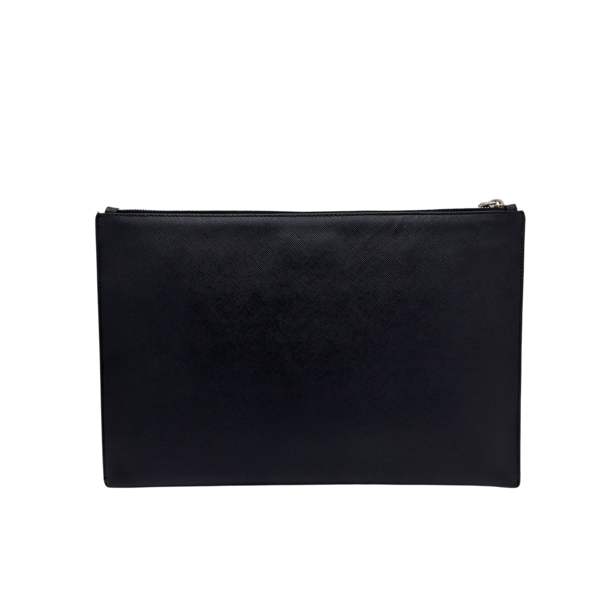 Pouch in Saffiano