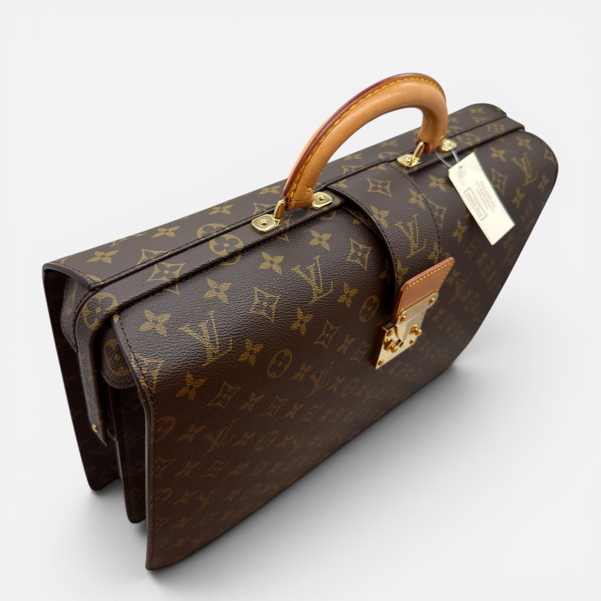 Cartella Monogram Serviette Fermoir