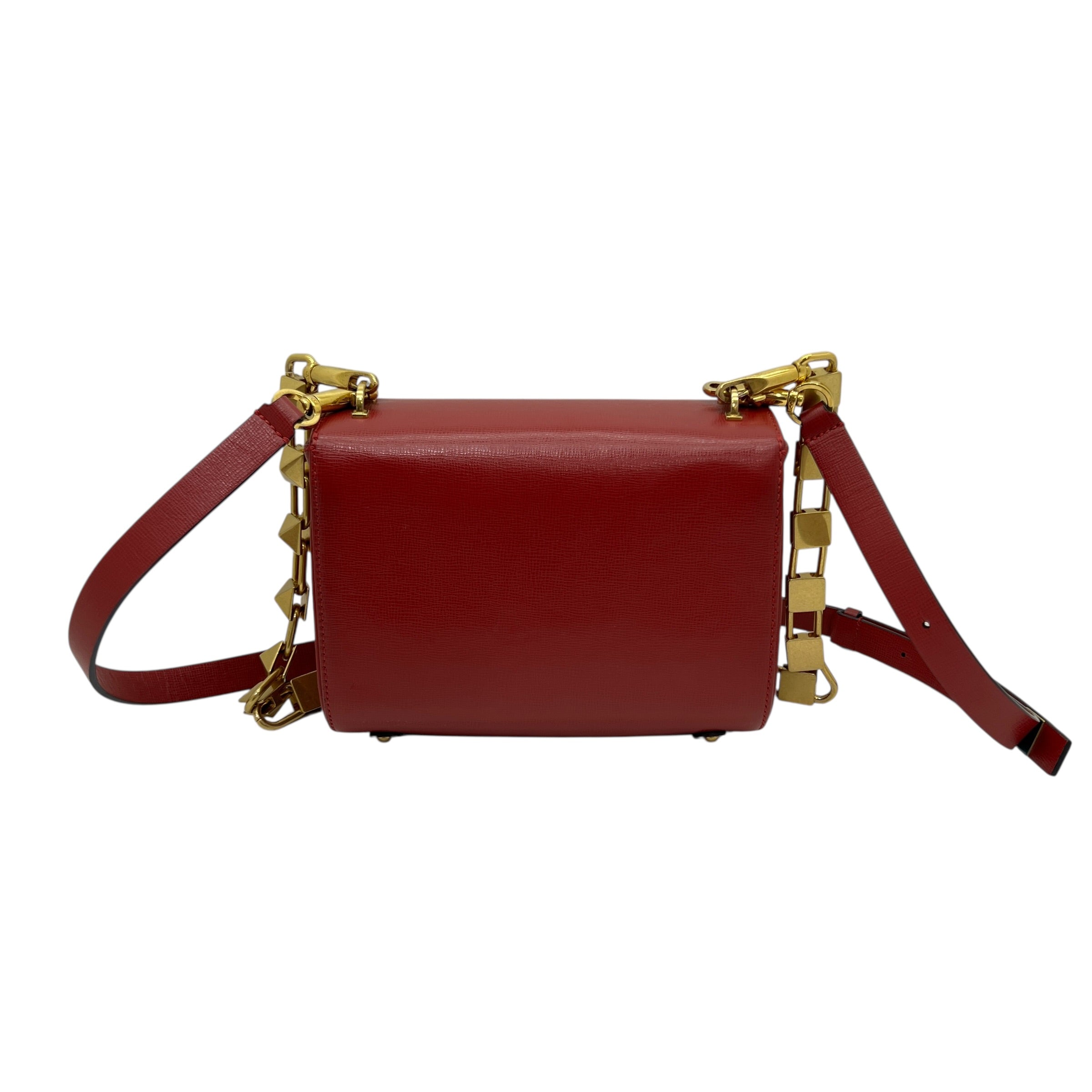 Stud Sign borsa a tracolla in pelle