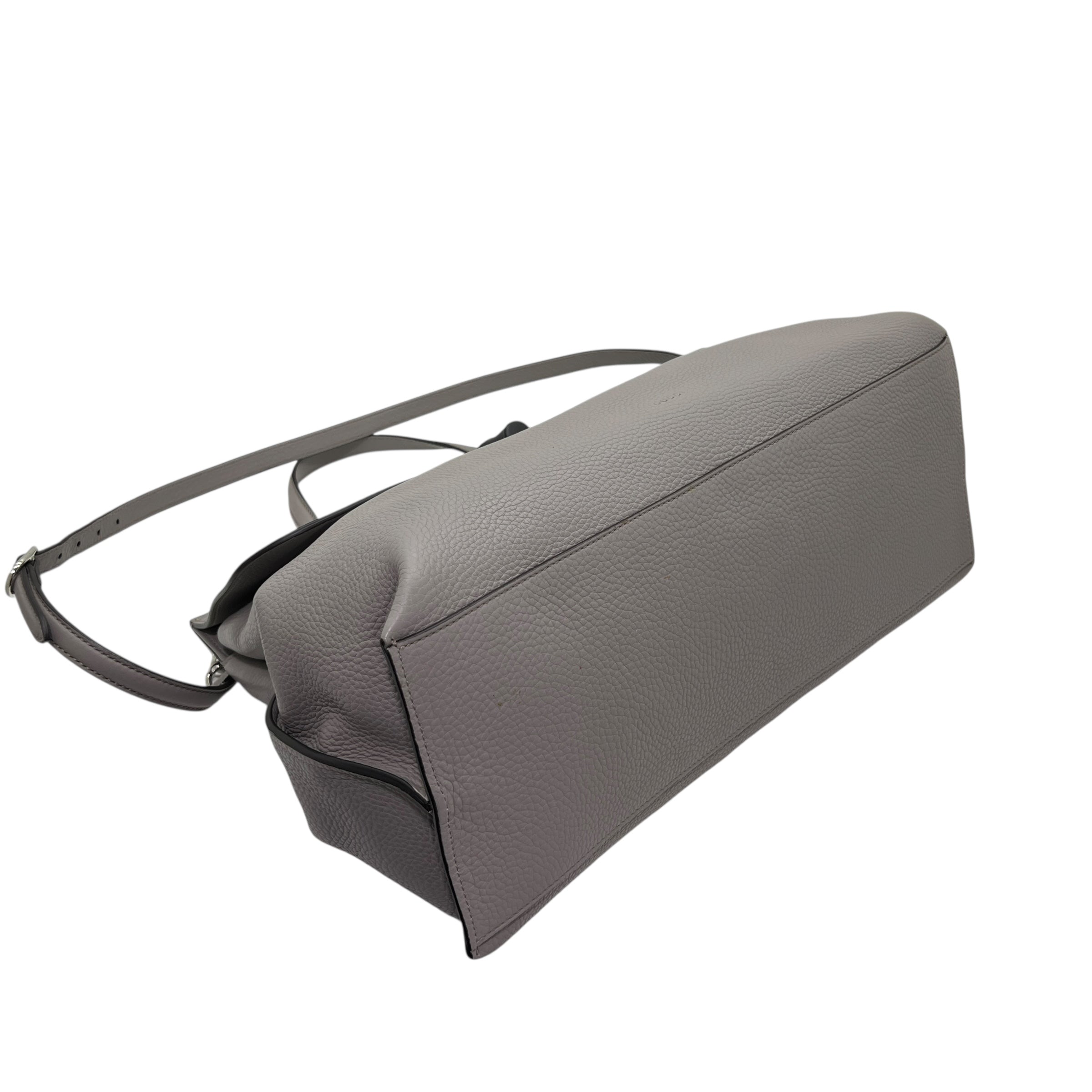 Bamboo borsa a tracolla in pelle