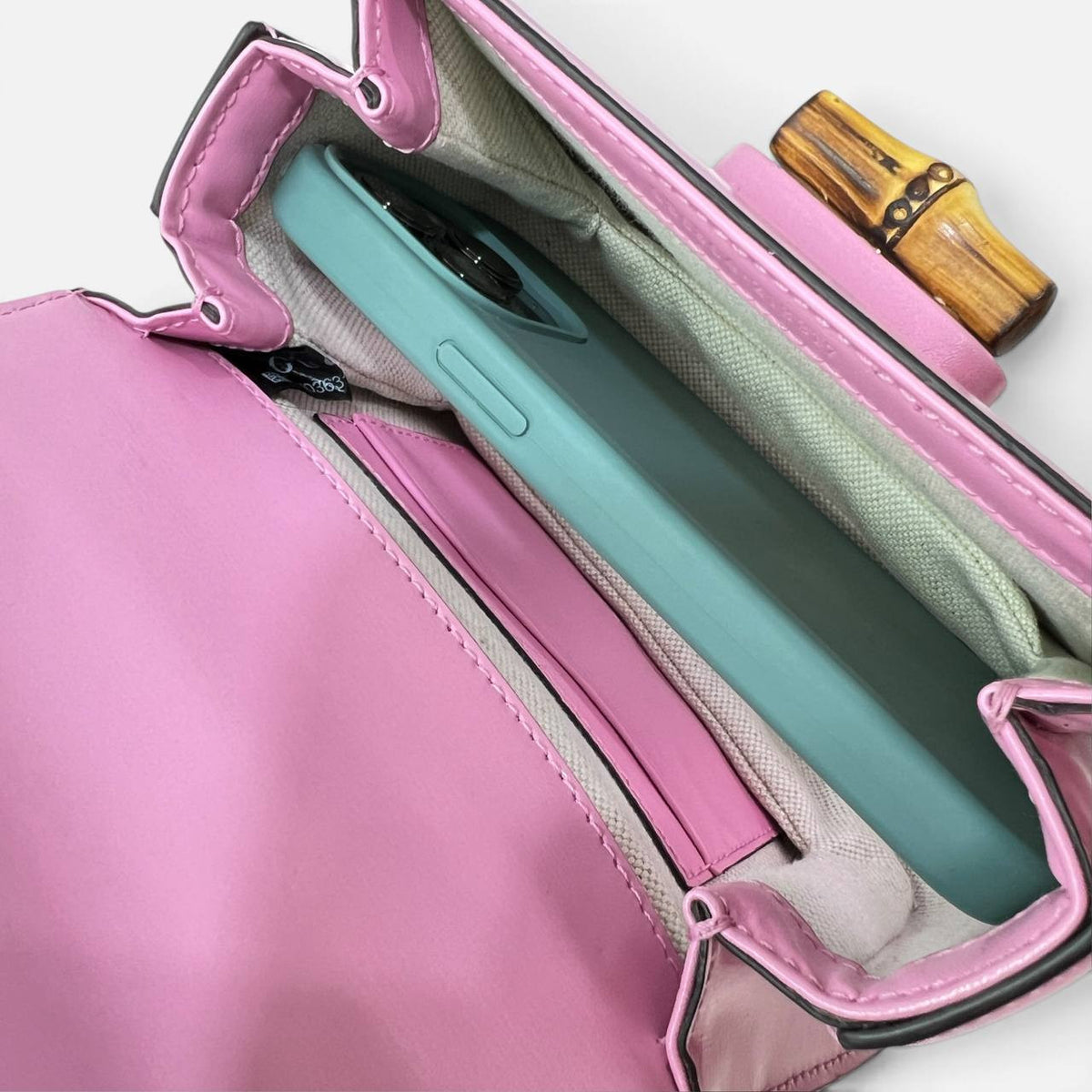Bamboo mini borsa a tracolla