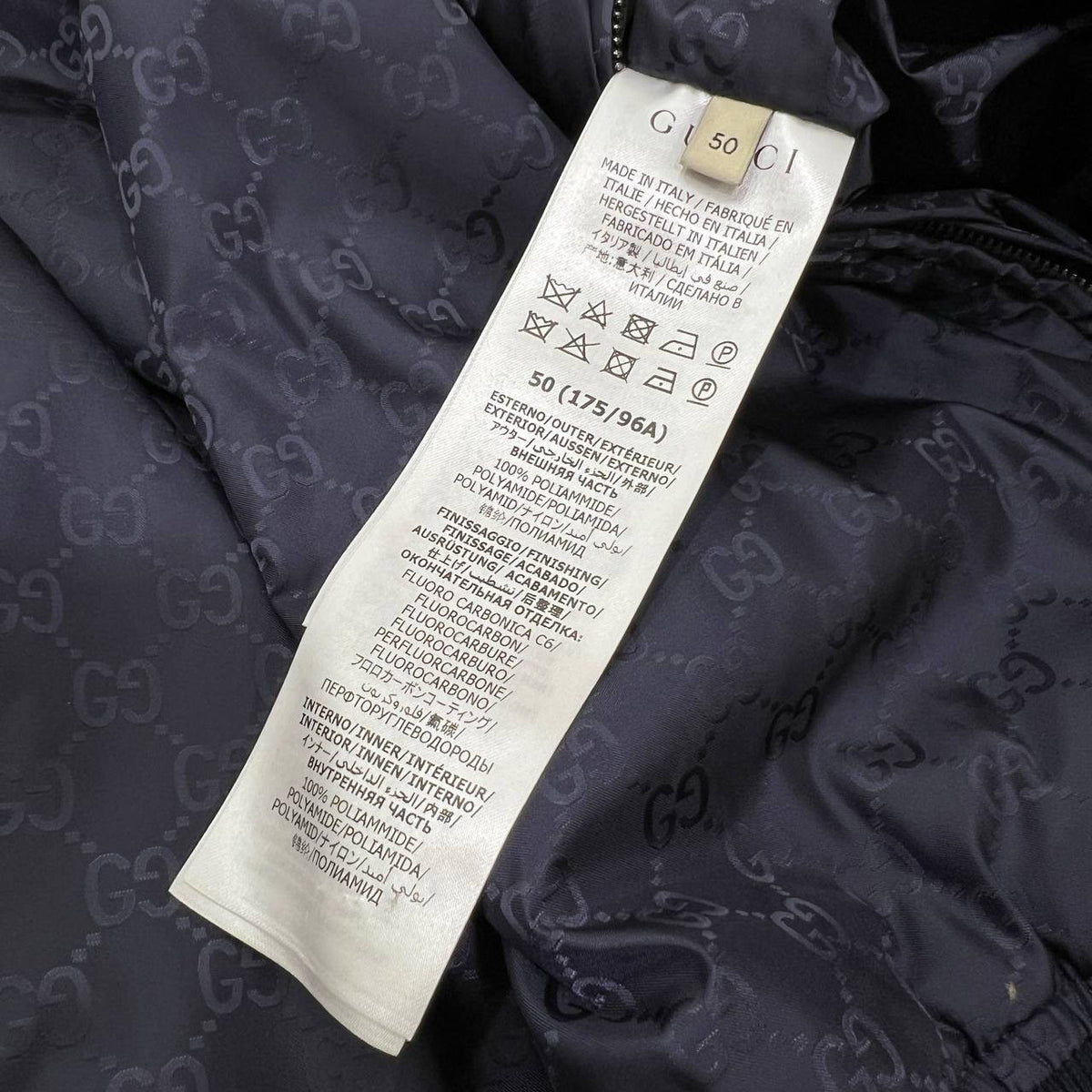 Bomber double face taglia 50
