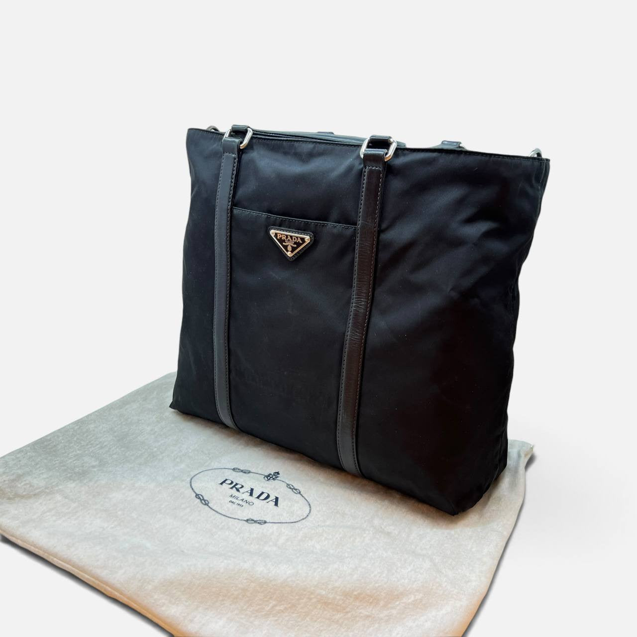 Borsa a mano in Nylon