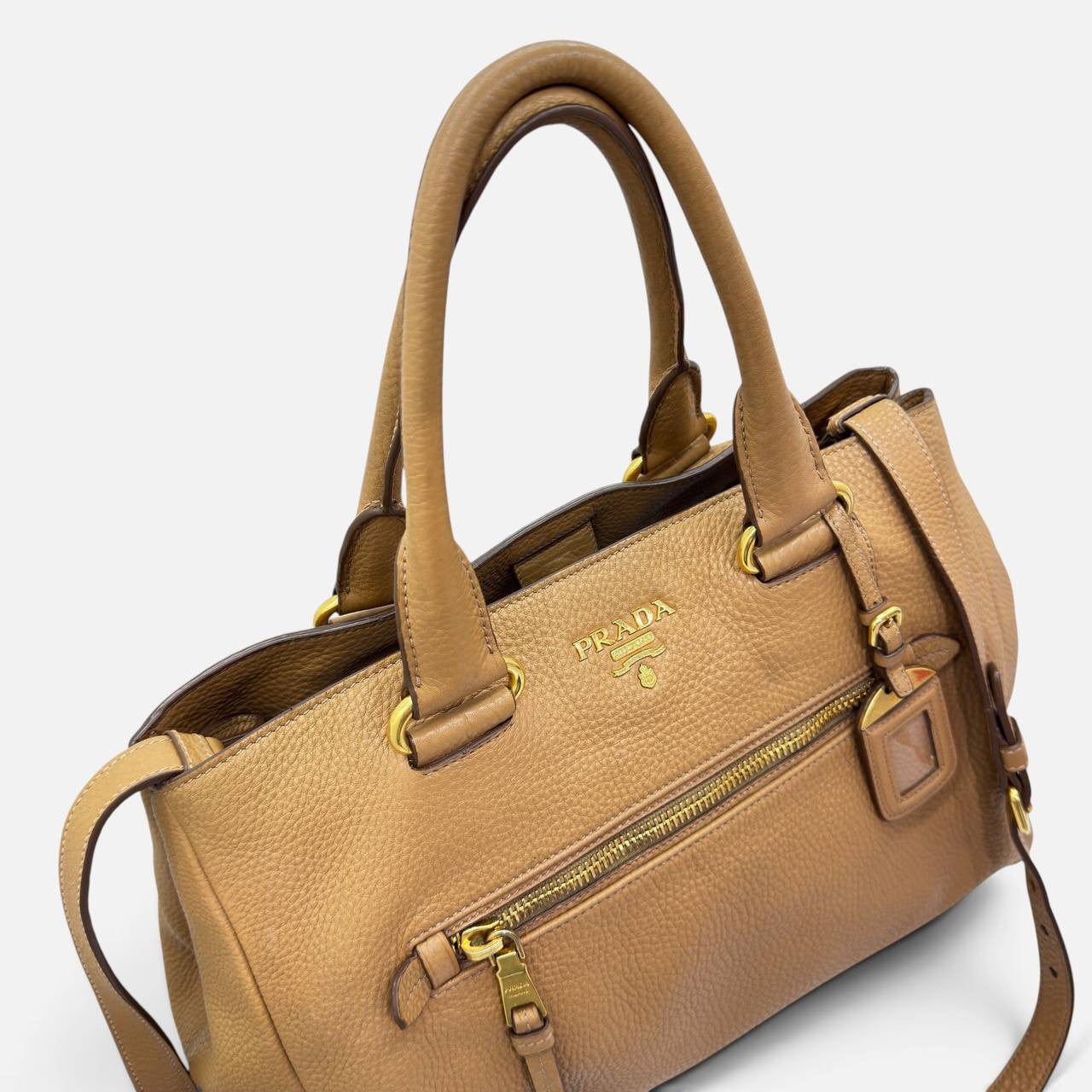 Borsa a mano in vitello daino