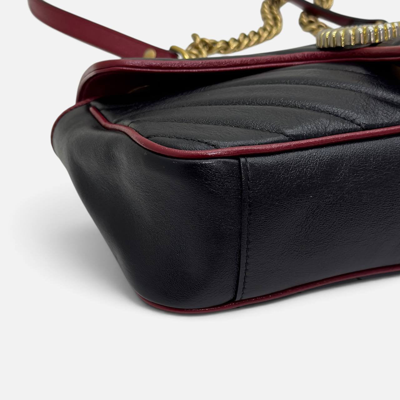 Borsa a spalla GG Marmont misura media